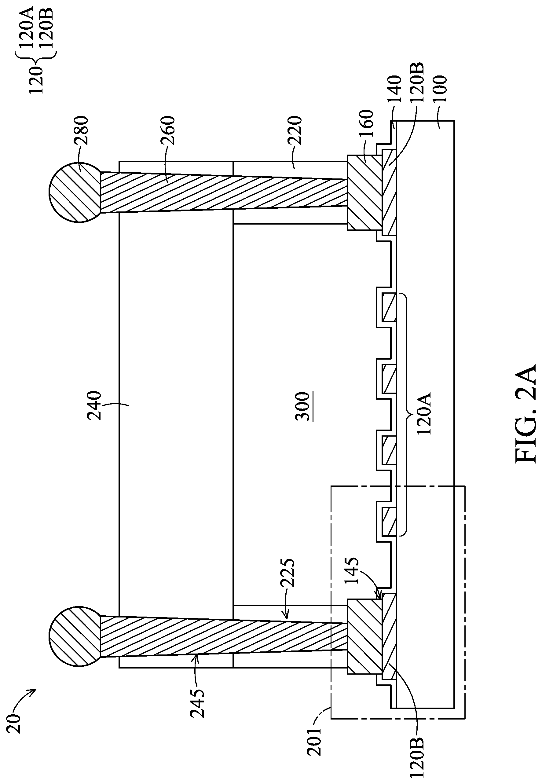 Patent US12308818 Figure 2 – Surface acoustic wave device