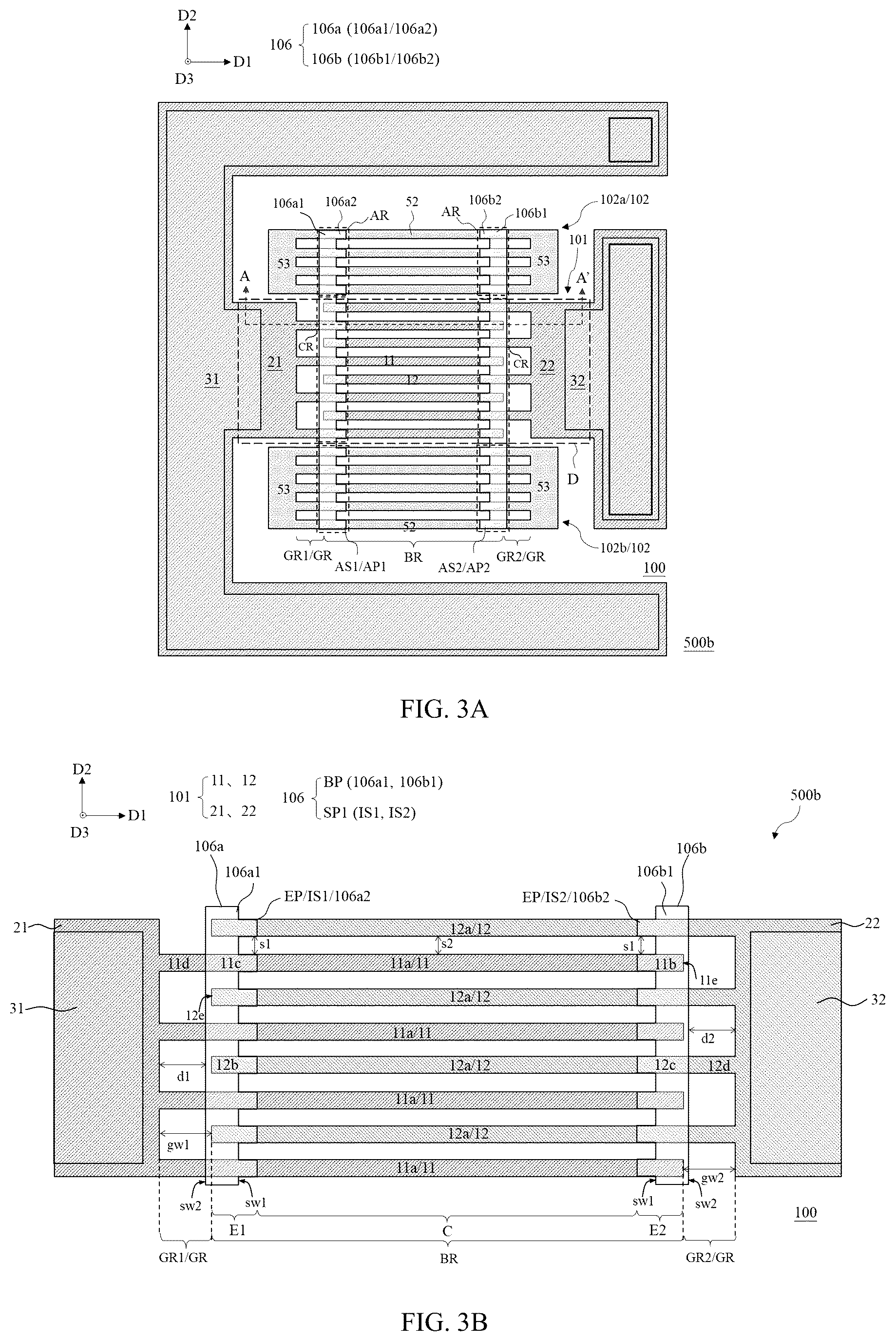 Patent US12308819 Figure 4 – Surface acoustic wave resonator device and manufacturing method therefor and filter
