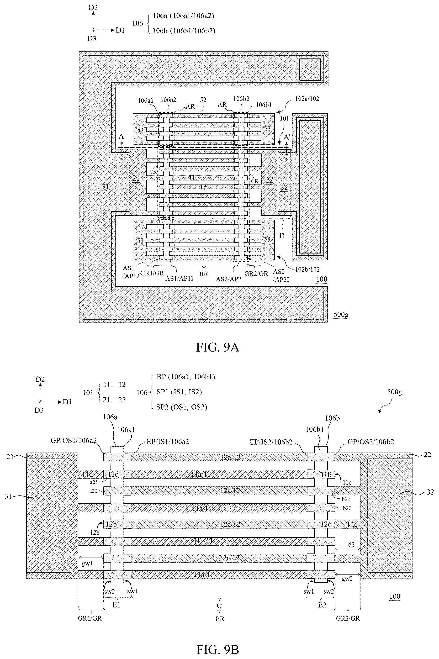 Patent US12308819 Figure 11 – Surface acoustic wave resonator device and manufacturing method therefor and filter