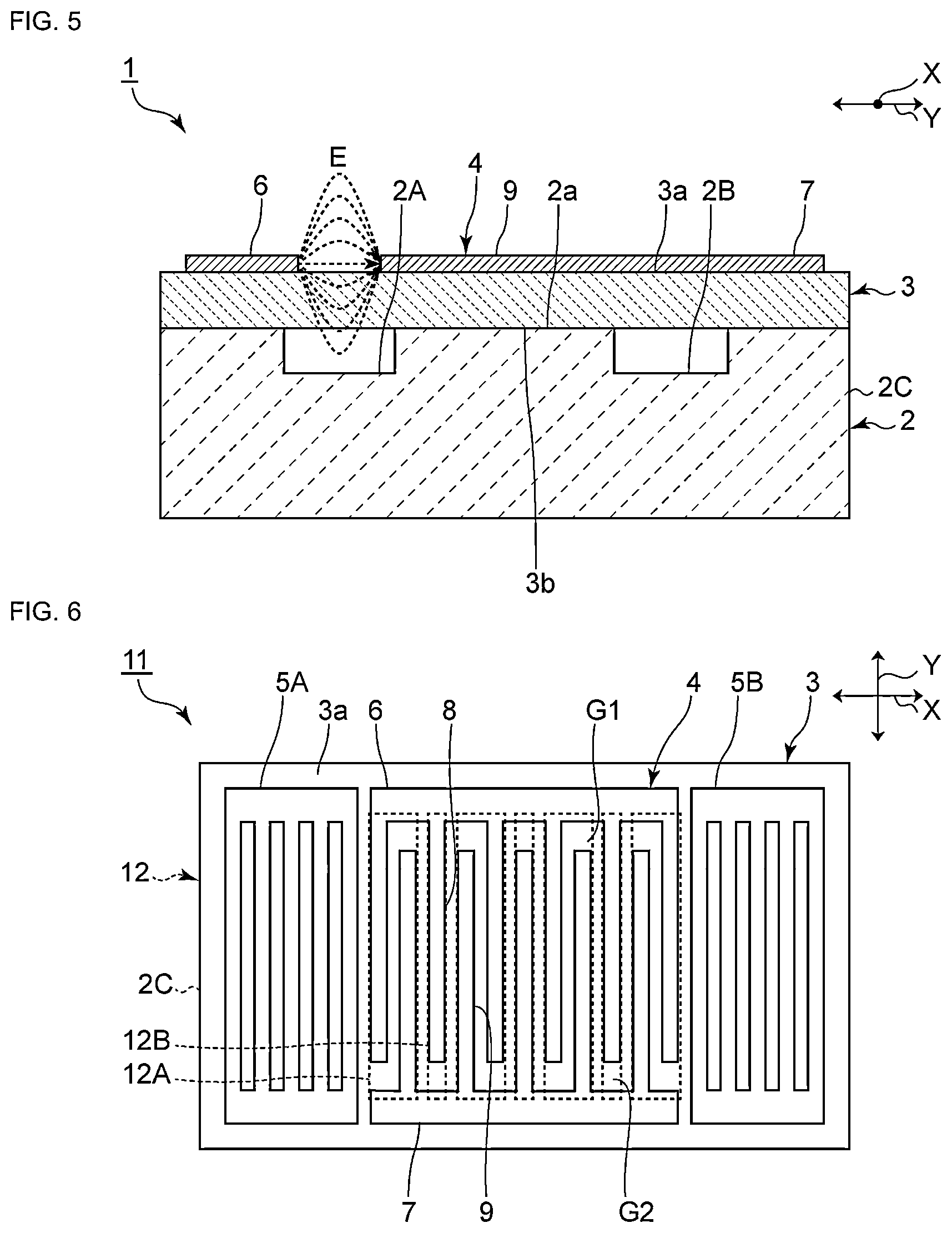 Patent US12308820 Figure 3 – Acoustic wave device