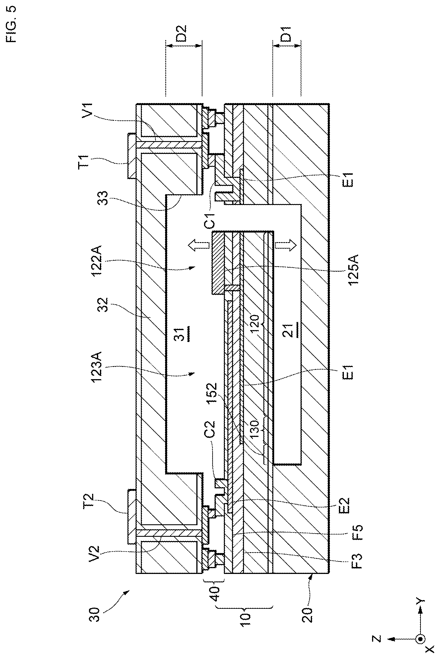 Patent US12308821 Figure 5 – Resonator and resonance device