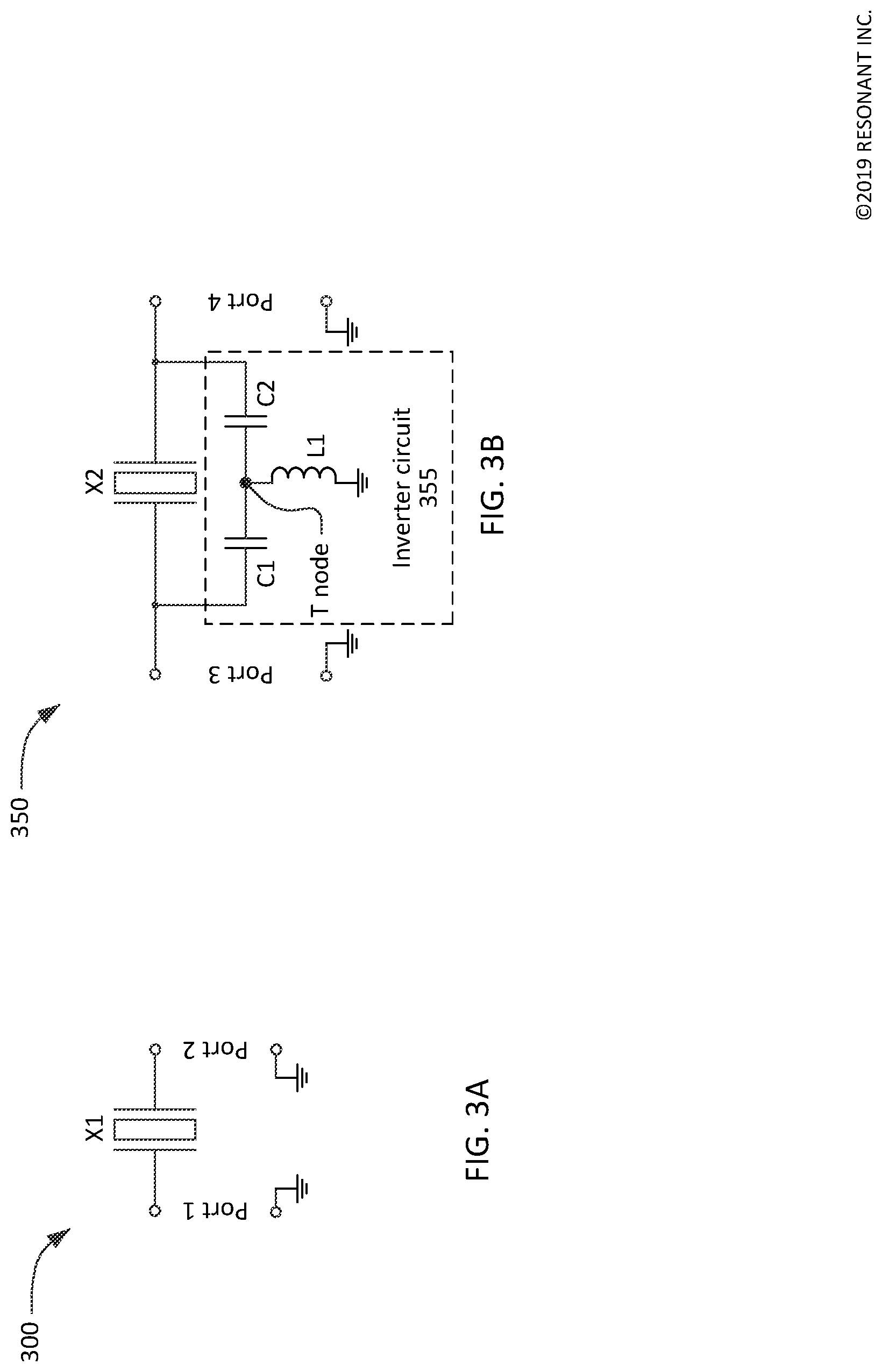 Patent US12308824 Figure 3 – Resonator circuit using an inverter to adjust anti-resonance frequency