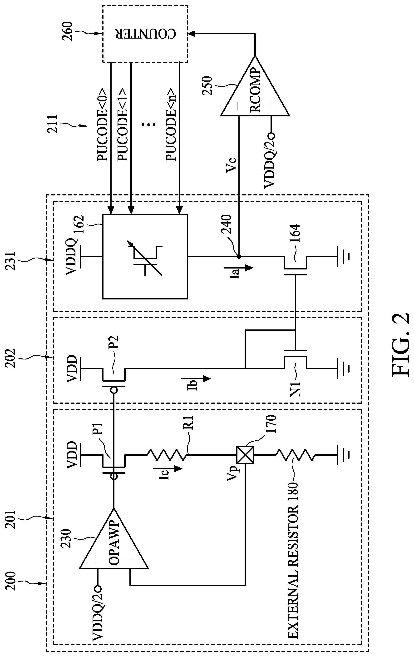 Patent US12308830 Figure 2 – Post-driver with low voltage operation and electrostatic discharge protection