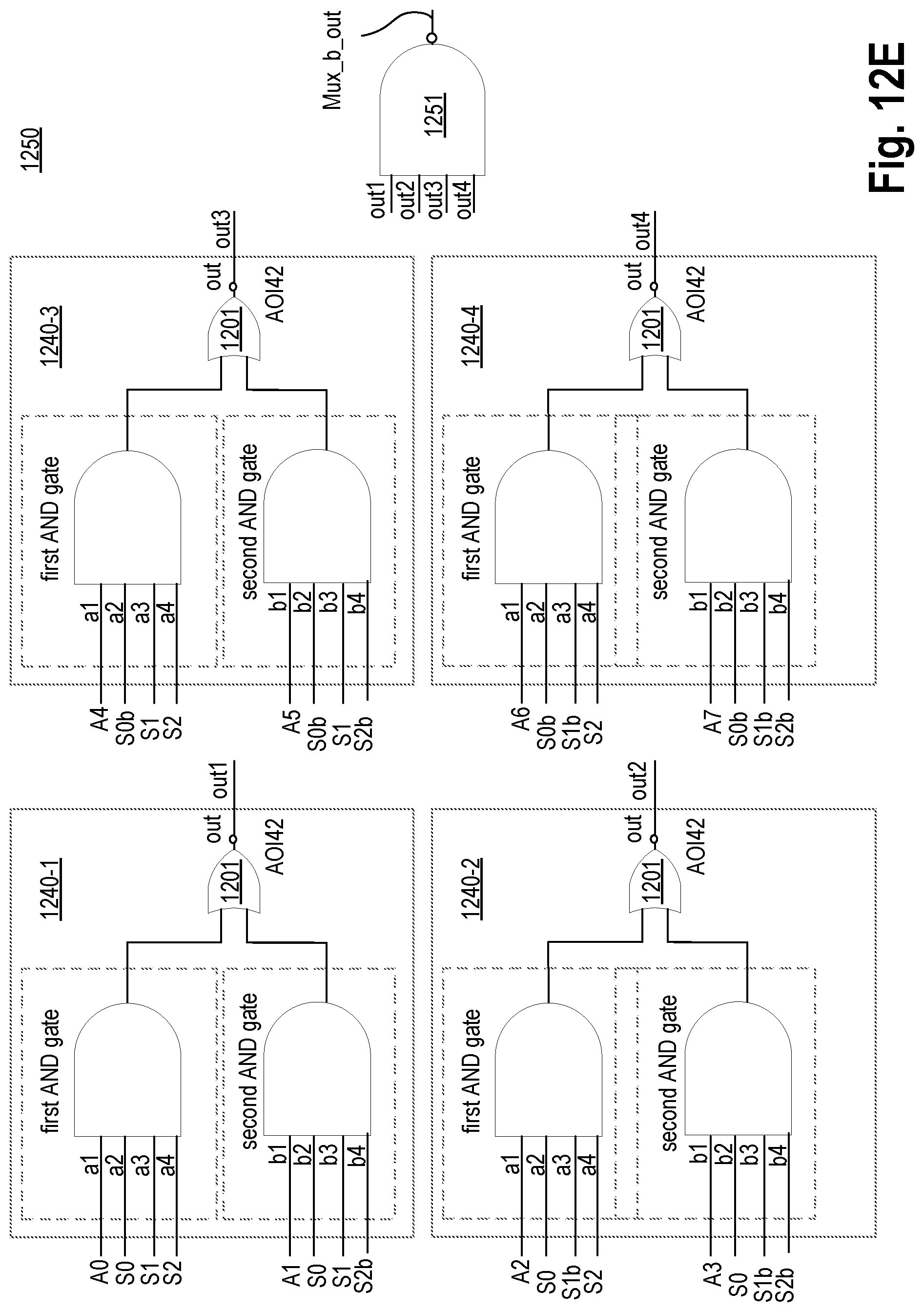Patent US12308838 Figure 16 – Exclusive-or logic gate with non-linear input capacitors
