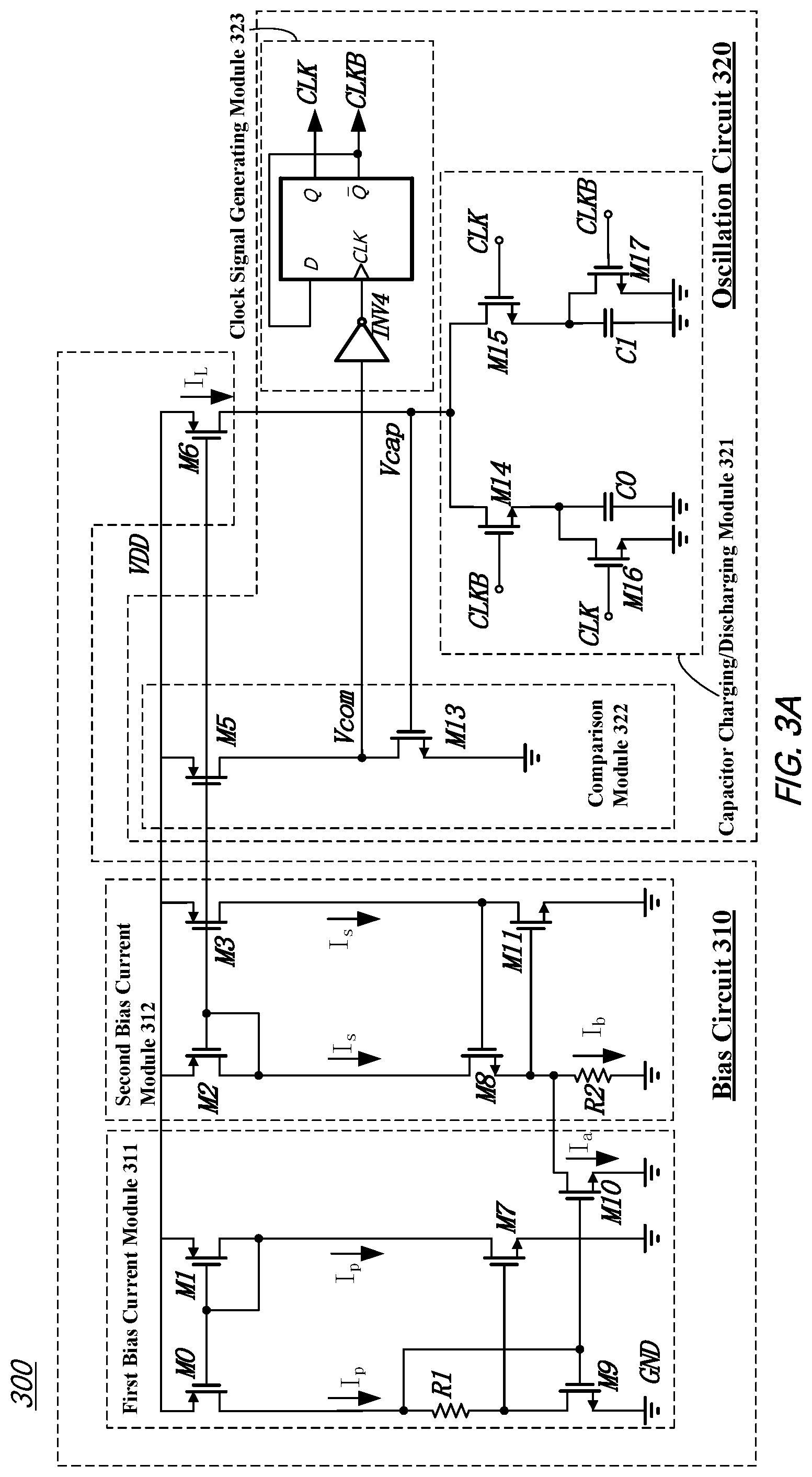 Patent US12308839 Figure 2 – RC oscillator