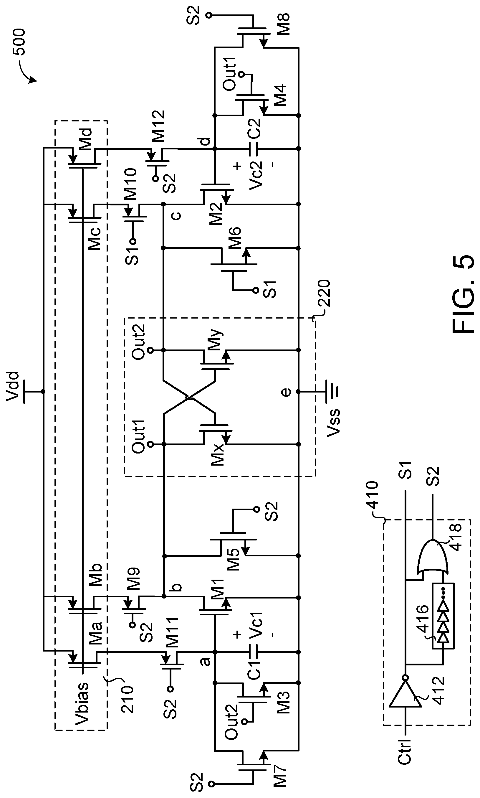 Patent US12308840 Figure 6 – Relaxation oscillator