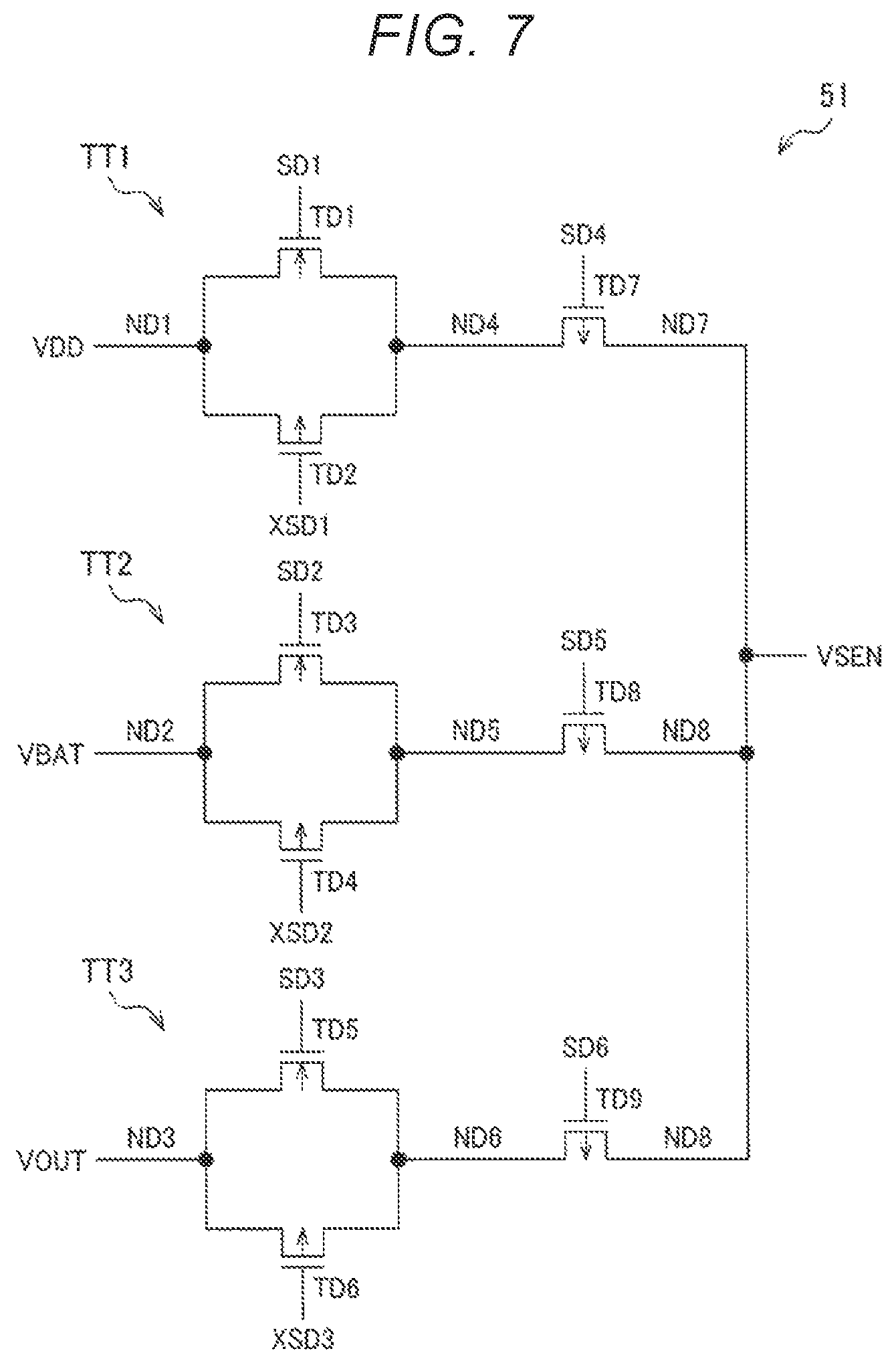 Patent US12308841 Figure 6 – Circuit device and oscillator
