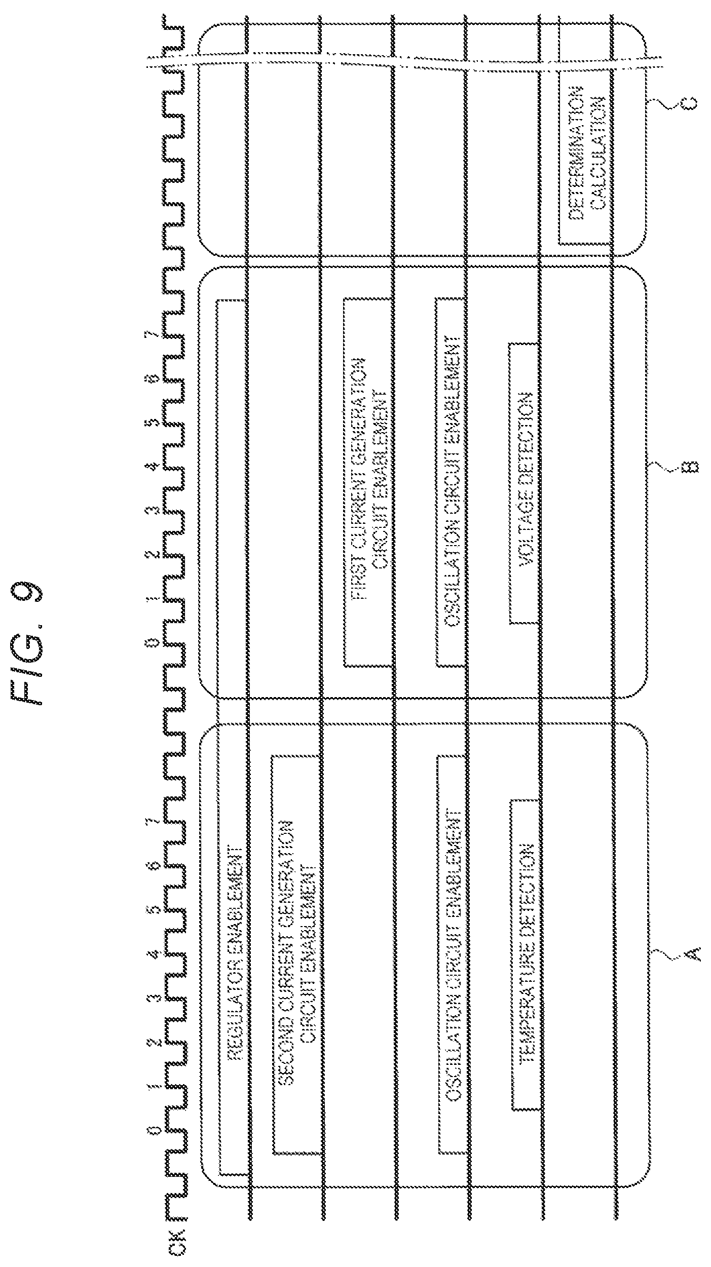 Patent US12308841 Figure 8 – Circuit device and oscillator