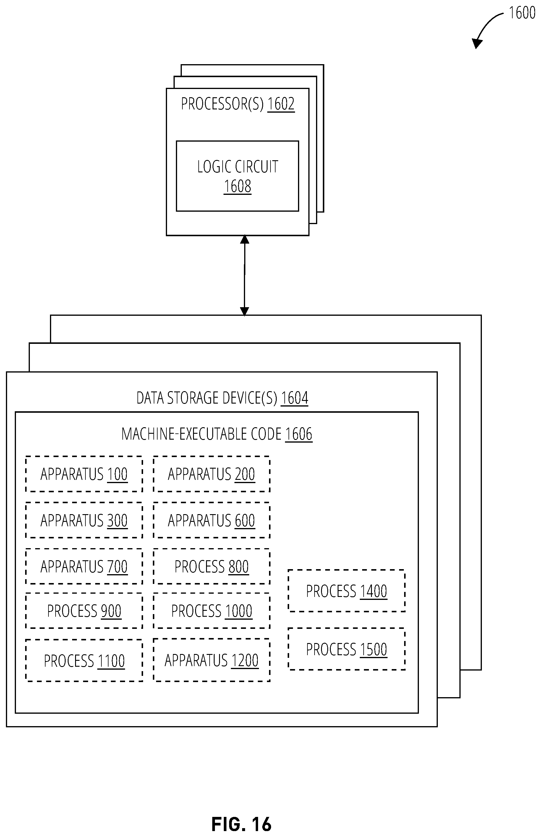 Patent US12308845 Figure 16 – Reducing duty cycle mismatch of clocks for clock tracking circuits
