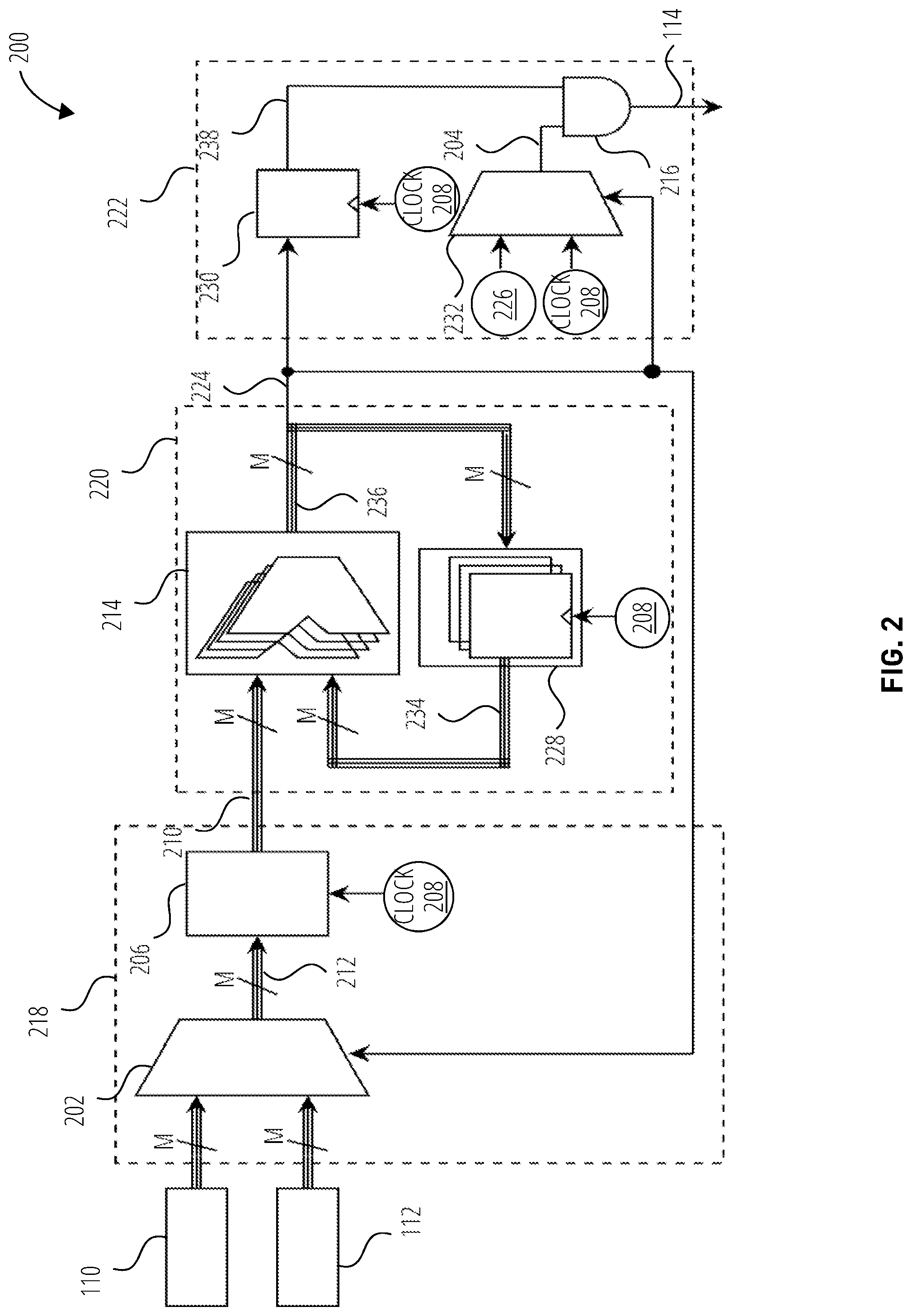 Patent US12308849 Figure 2 – Frequency synthesis using a frequency dividing circuit