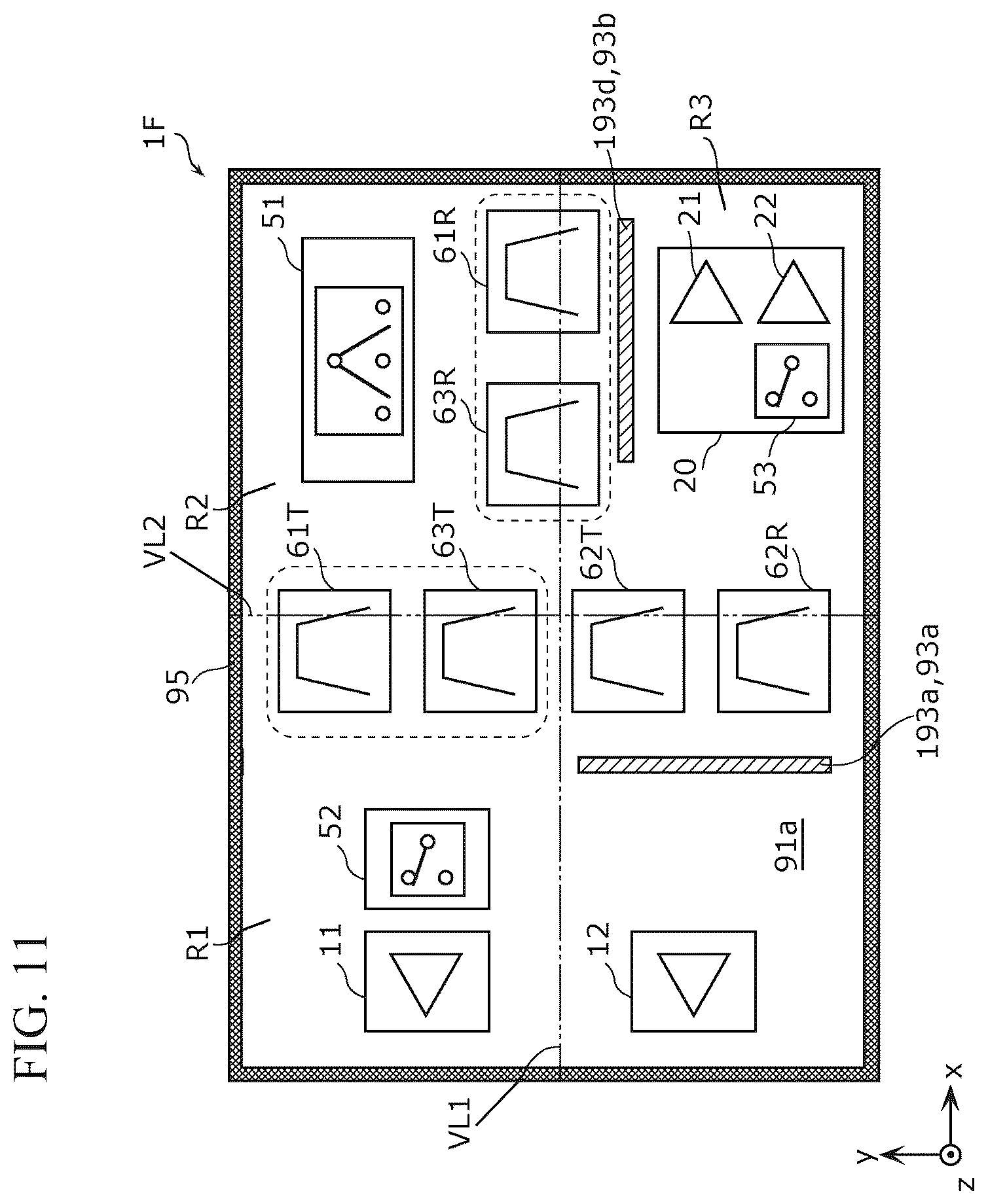 Patent US12308866 Figure 11 – Radio frequency module and communication device