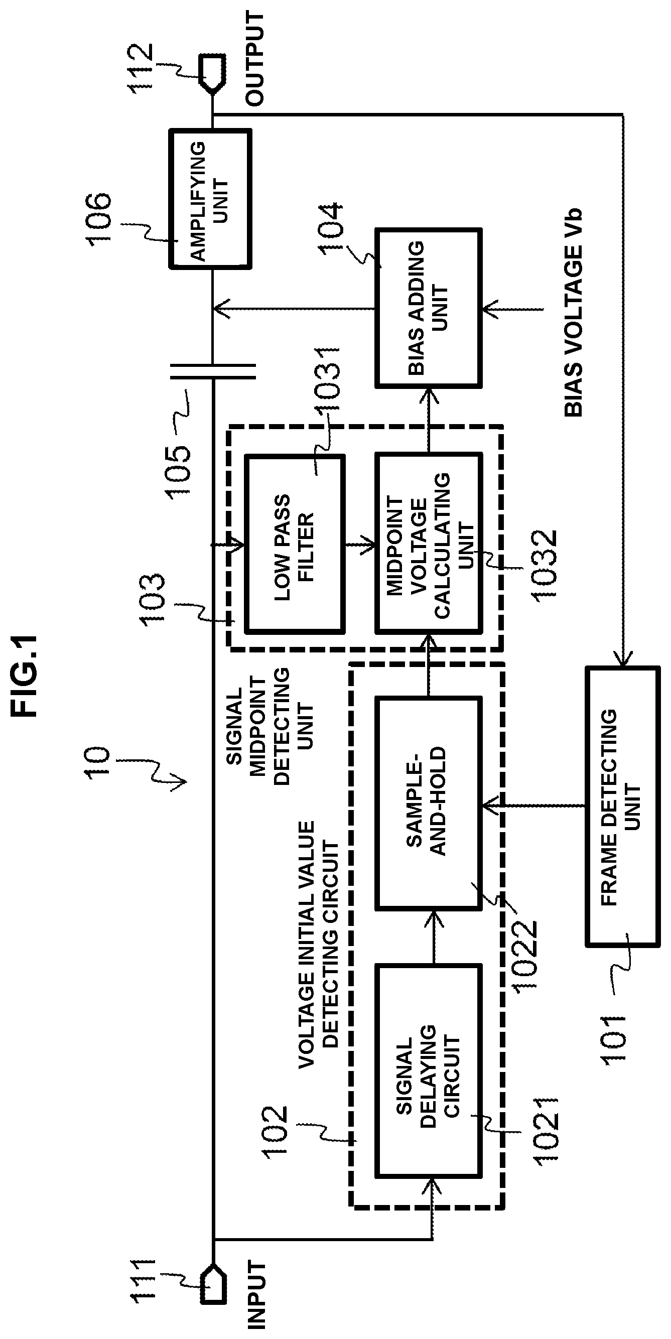 Patent US12308868 — Amplifier circuit — Figure 1