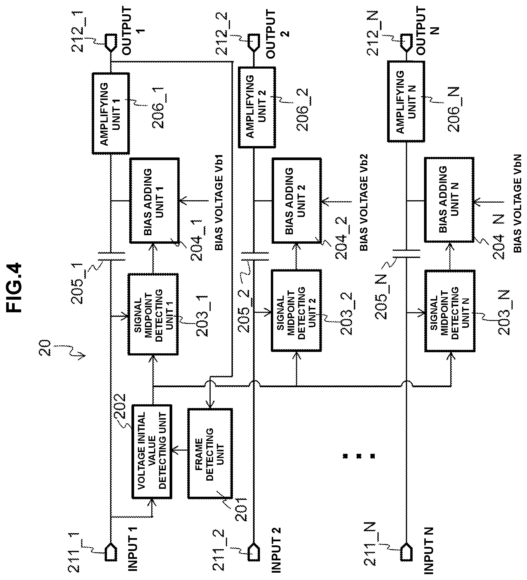 Patent US12308868 Figure 3 – Amplifier circuit