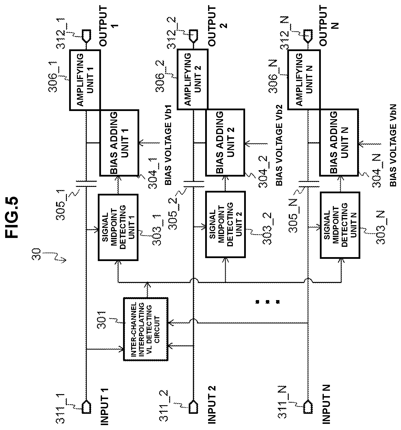 Patent US12308868 Figure 4 – Amplifier circuit