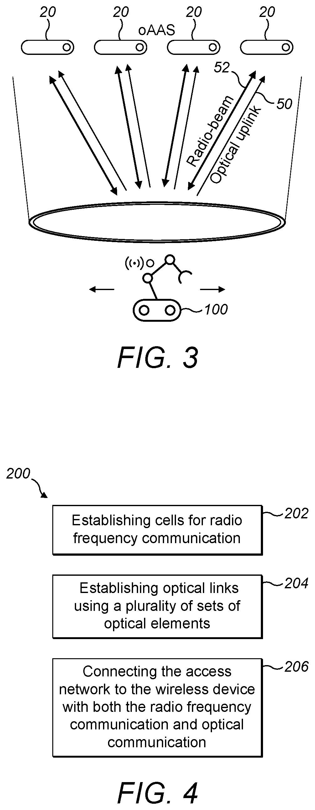 Patent US12308880 Figure 3 – Access network and wireless device