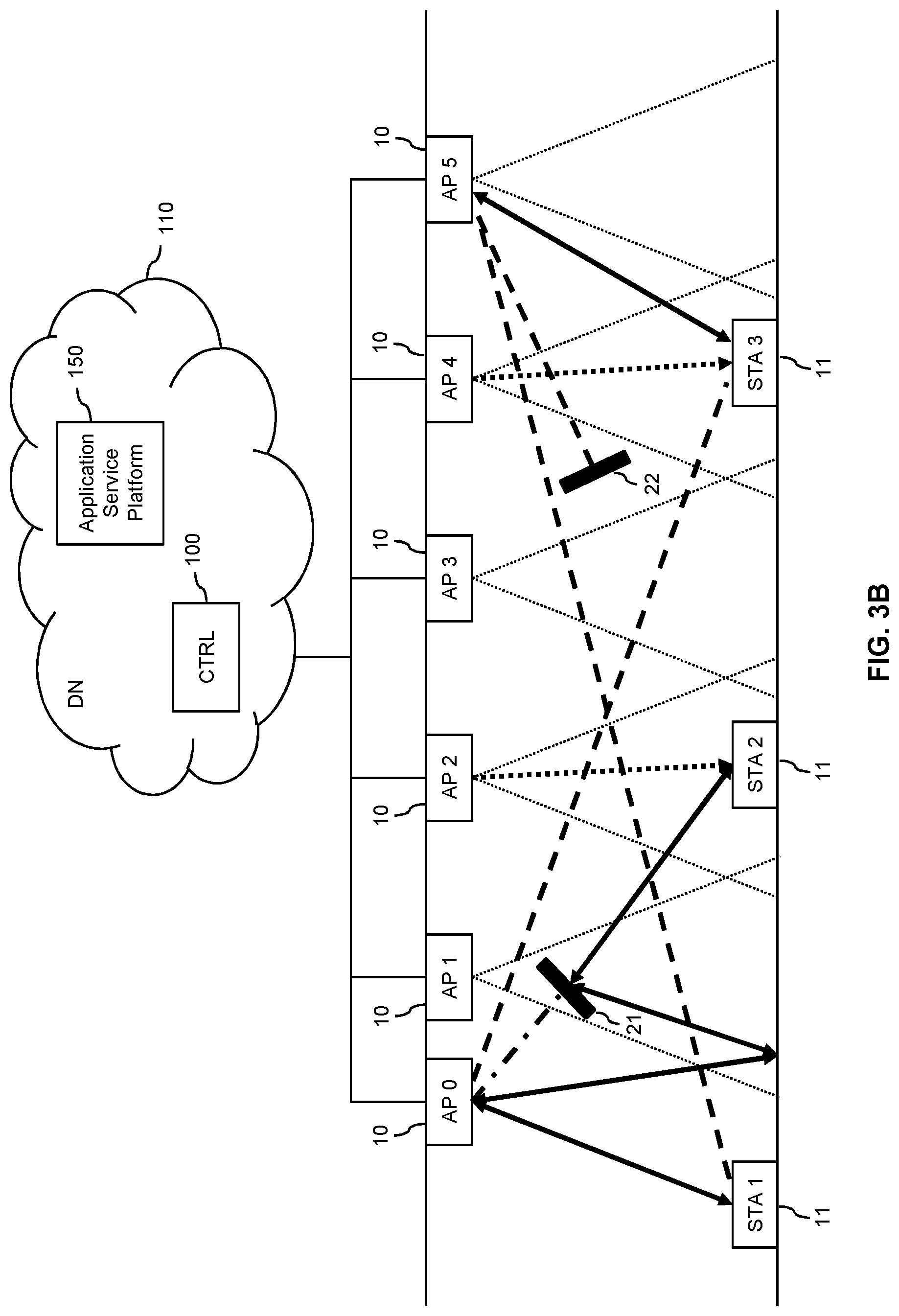 Patent US12308881 Figure 5 – Light-communication based control of radio transmissions