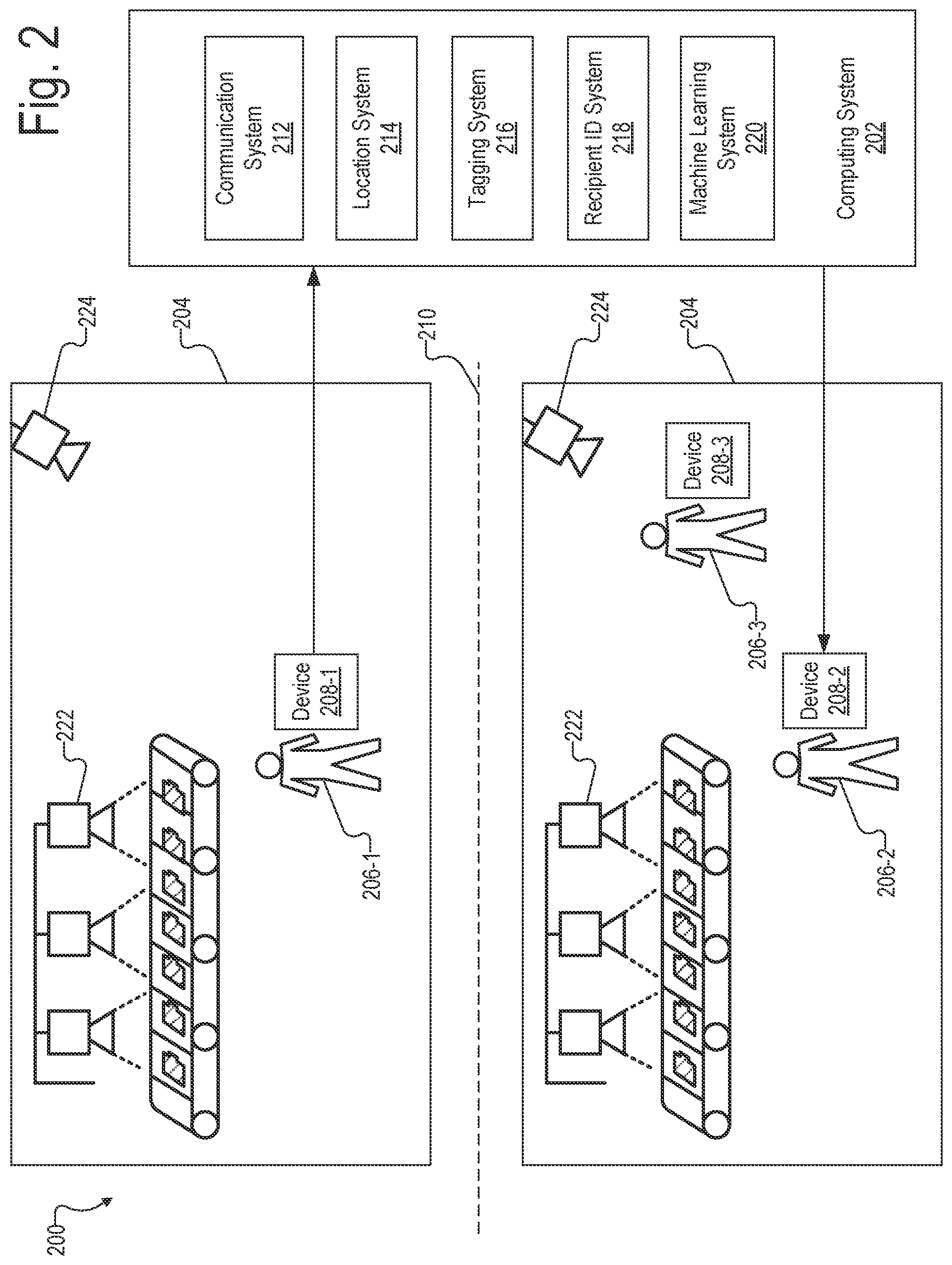 Patent US12308892 Figure 2 – Methods and systems for location-based audio messaging