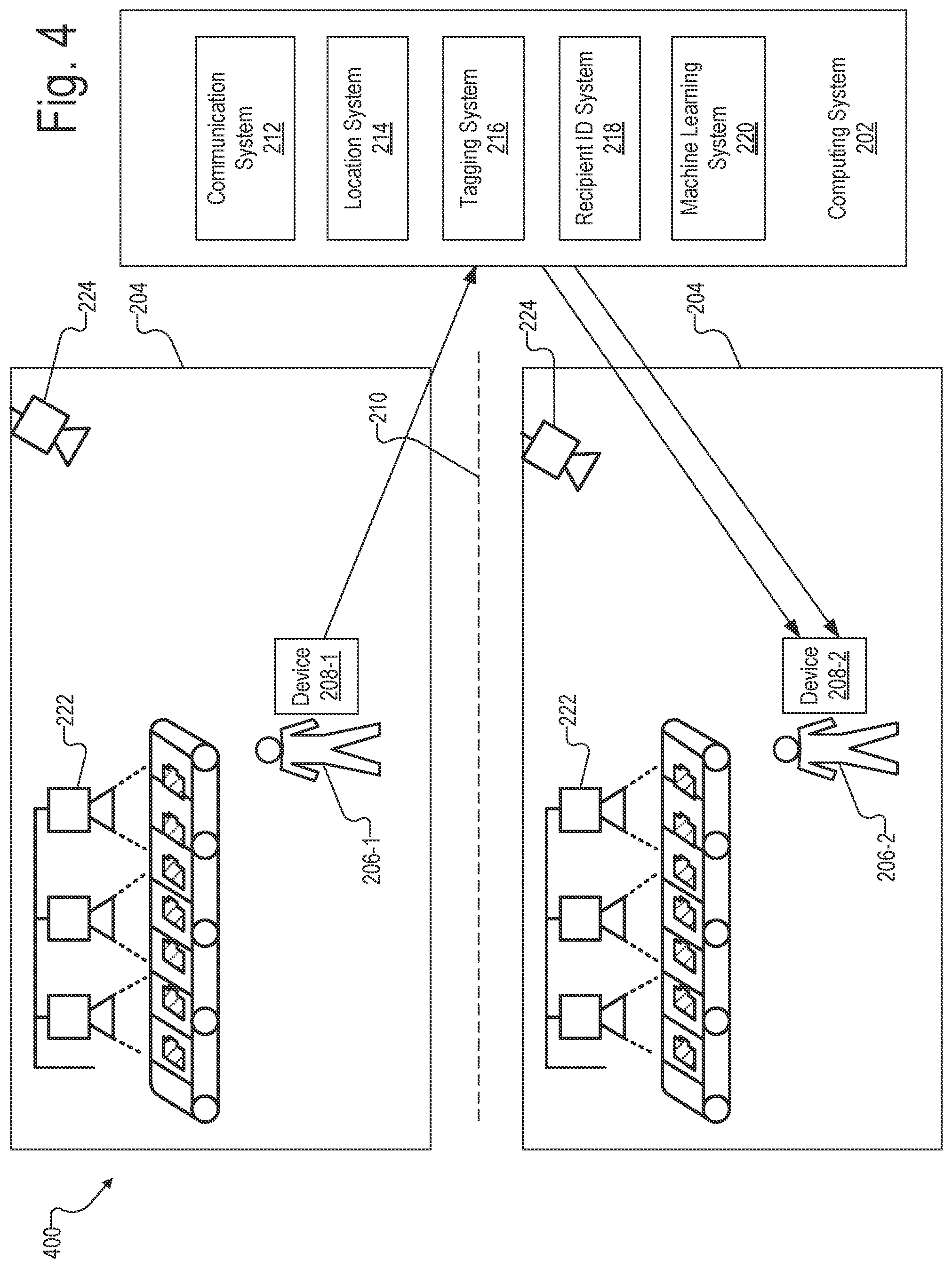 Patent US12308892 Figure 4 – Methods and systems for location-based audio messaging