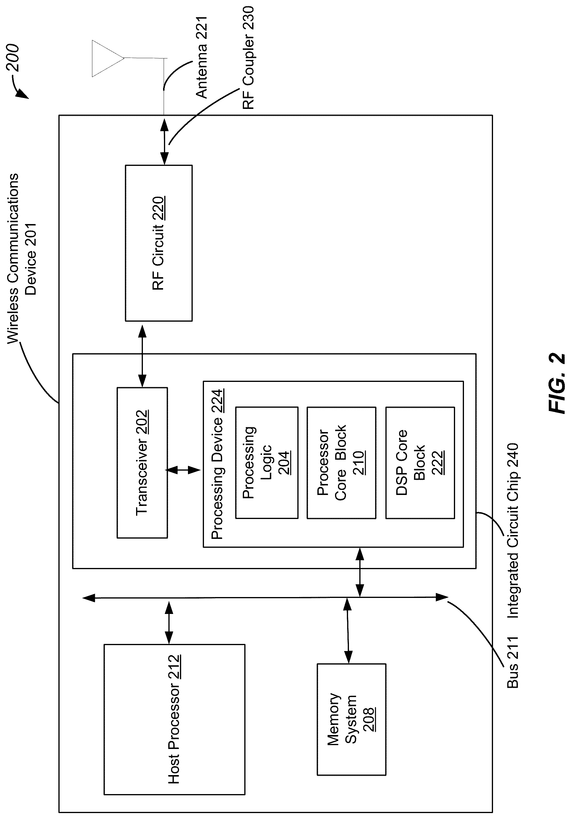 Patent US12308896 Figure 2 – Systems, methods, and devices for channel interference detection in wireless devices