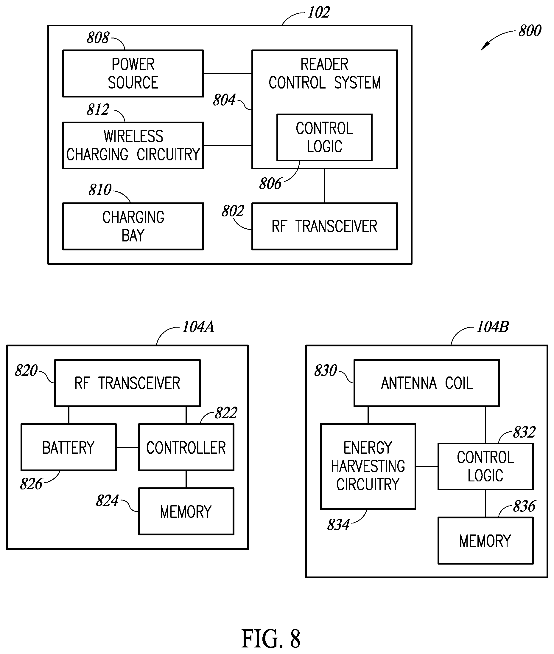 Patent US12308898 Figure 7 – System and method for distinguishing between active and passive NFC devices