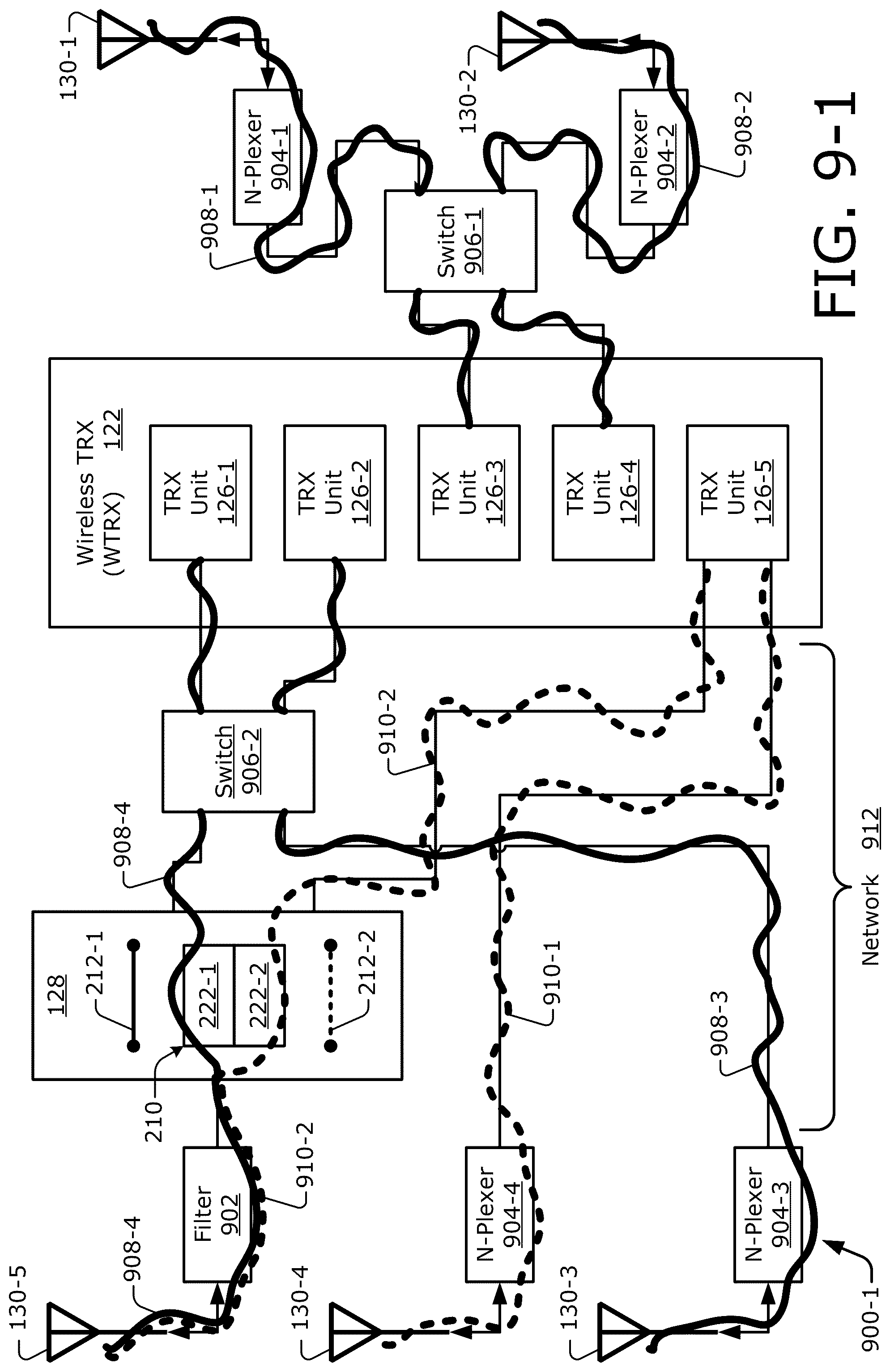 Patent US12308904 Figure 13 – Enhanced antenna utilization