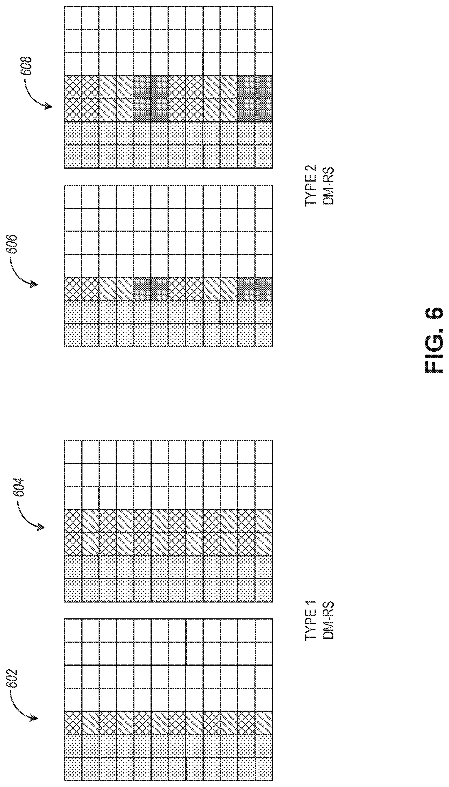 Patent US12308908 Figure 8 – Uplink multi-user multiple-input-multiple-output (MU-MIMO) configurations