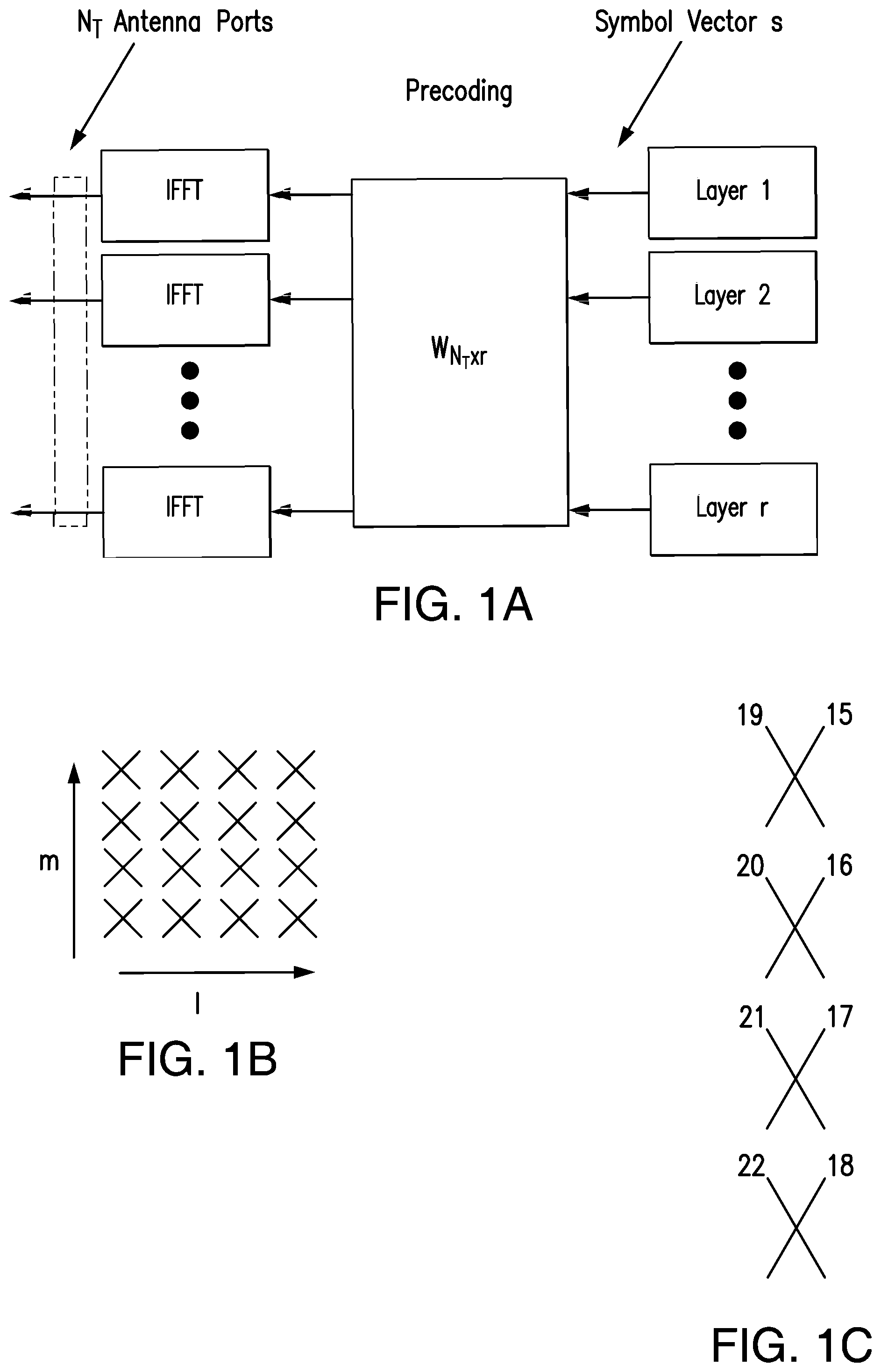 Patent US12308911 Figure 1 – Signal precoding