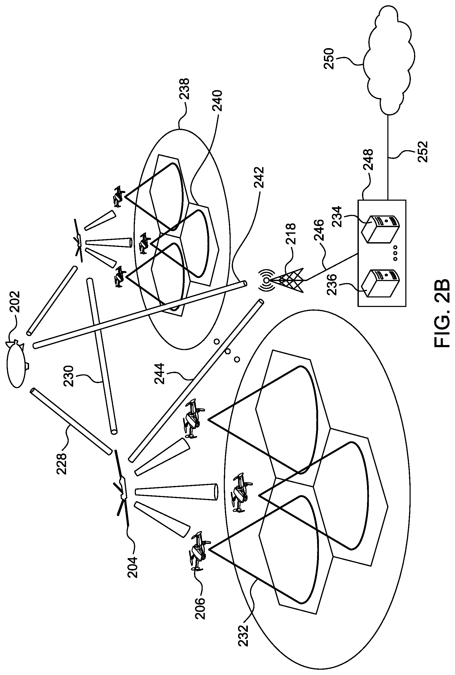 Patent US12308938 Figure 3 – Aerial access network system