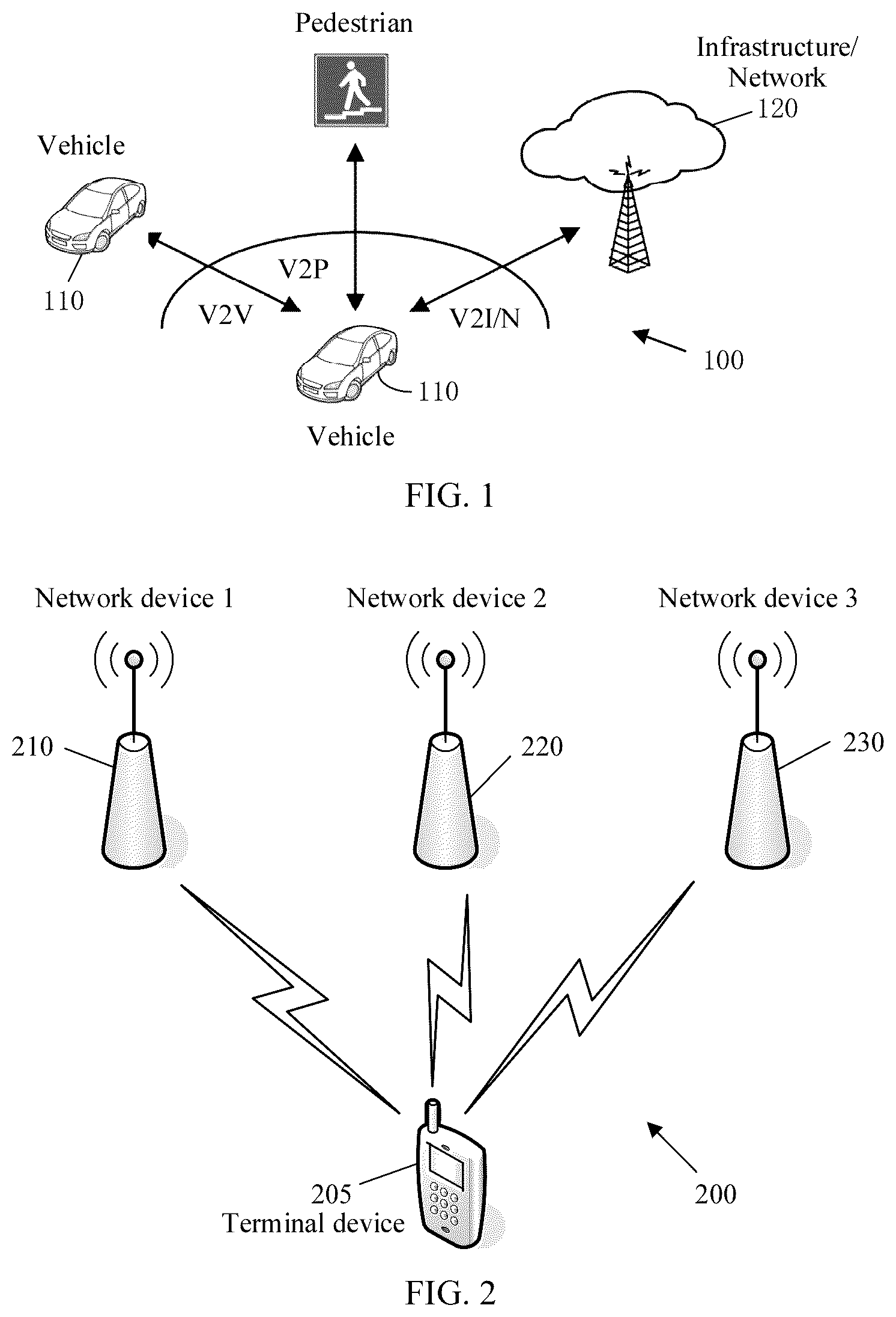 Patent US12308946 Figure 1 – Method for determining transmission mode and apparatus