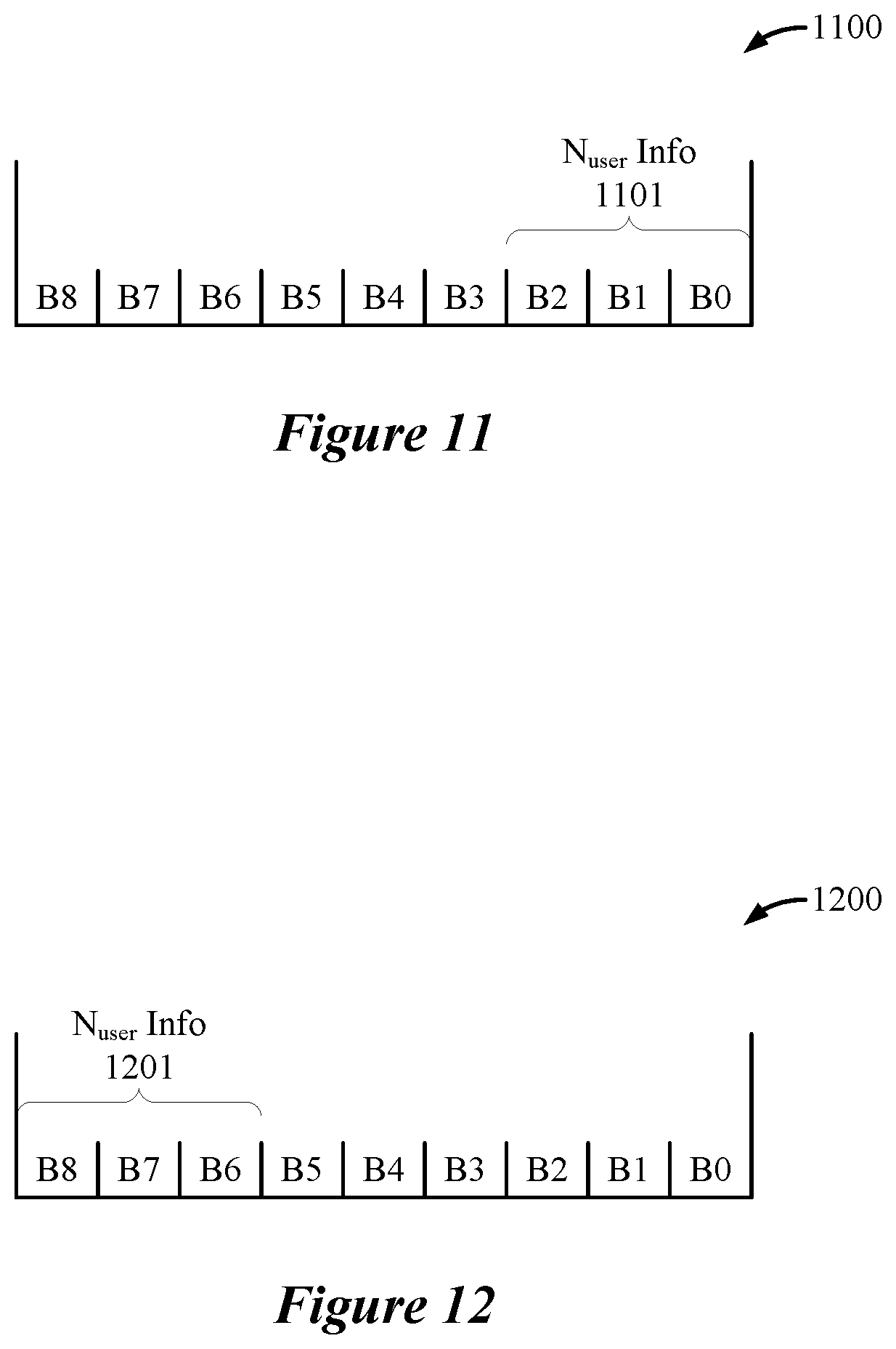 Patent US12308957 Figure 11 – Interpretation of reserved states in wireless packets