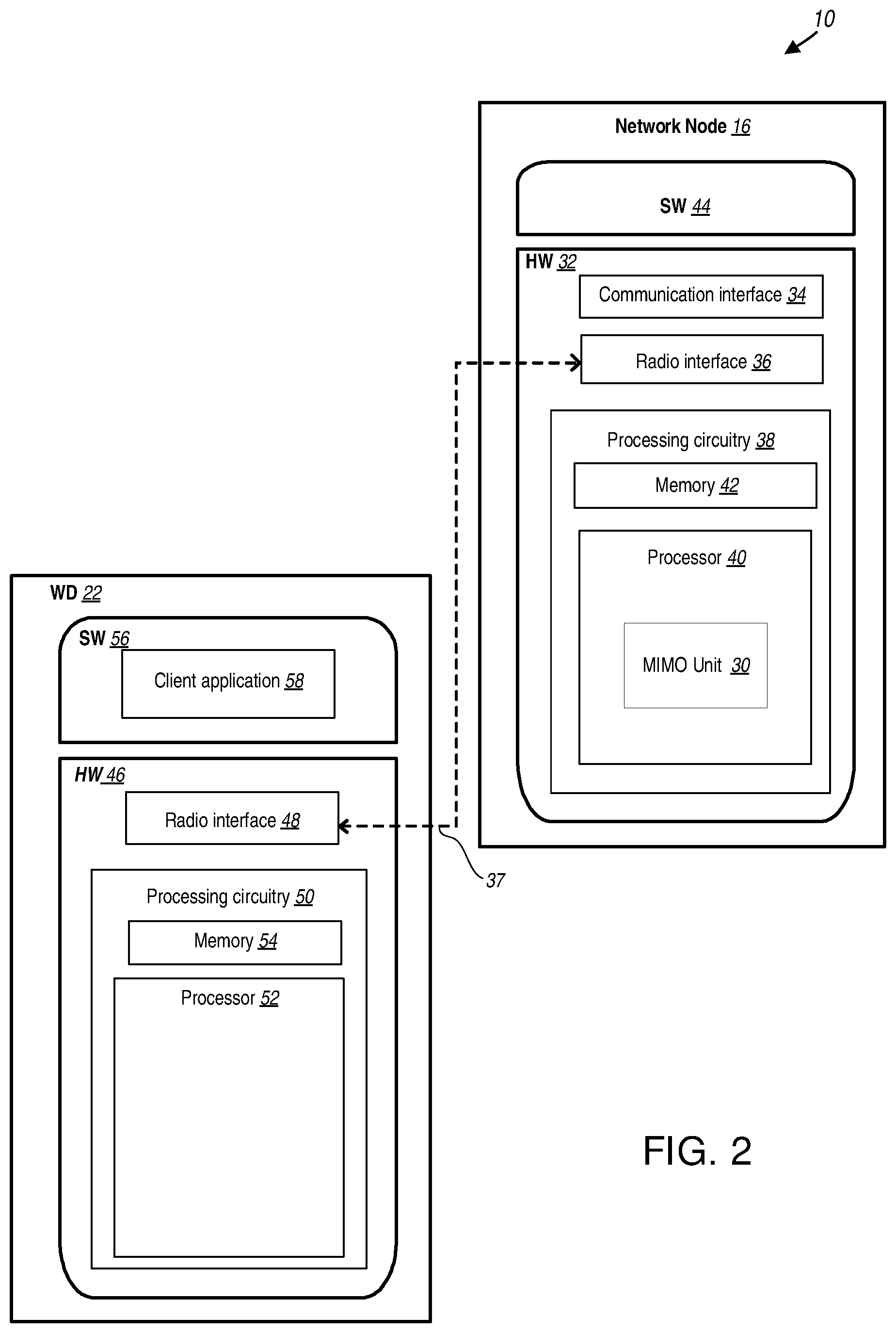 Patent US12308965 Figure 2 – Codebook based zero-forced MU-MIMO beamforming