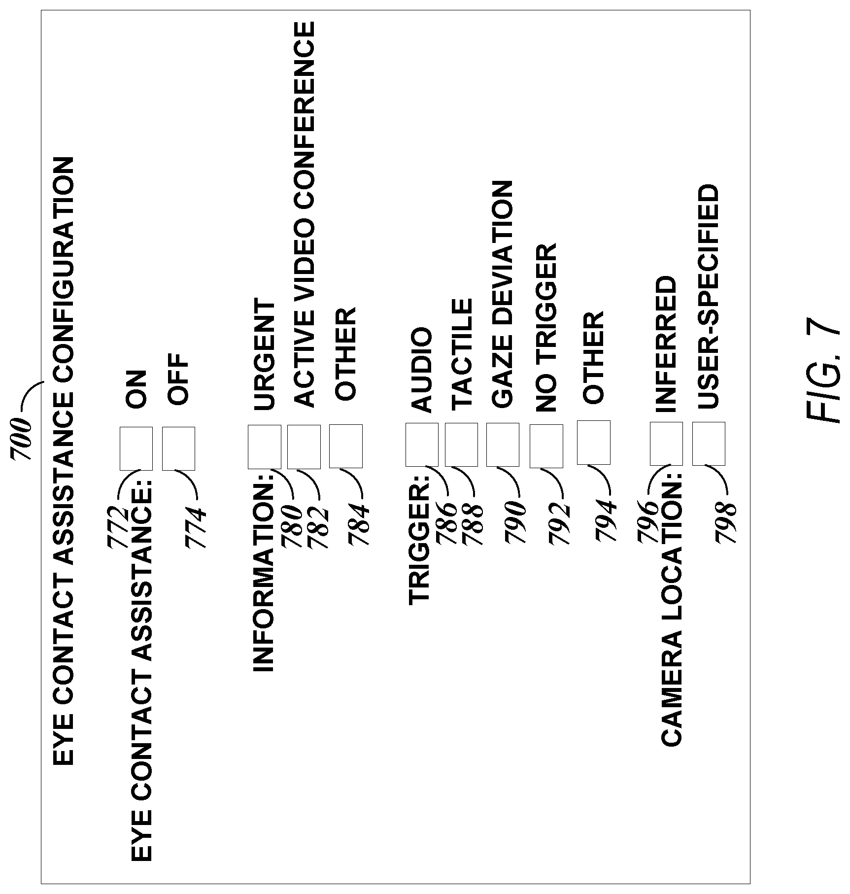 Patent US12308986 Figure 5 – Eye contact assistance in video conference