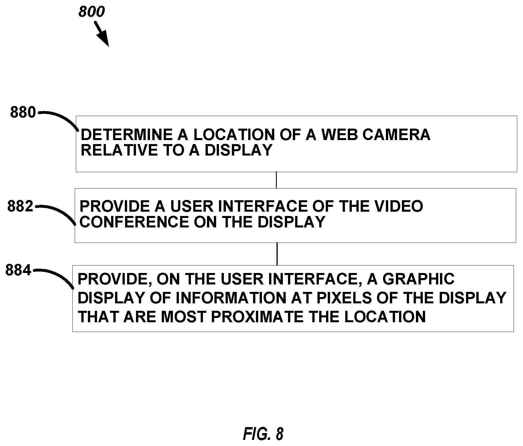 Patent US12308986 Figure 6 – Eye contact assistance in video conference