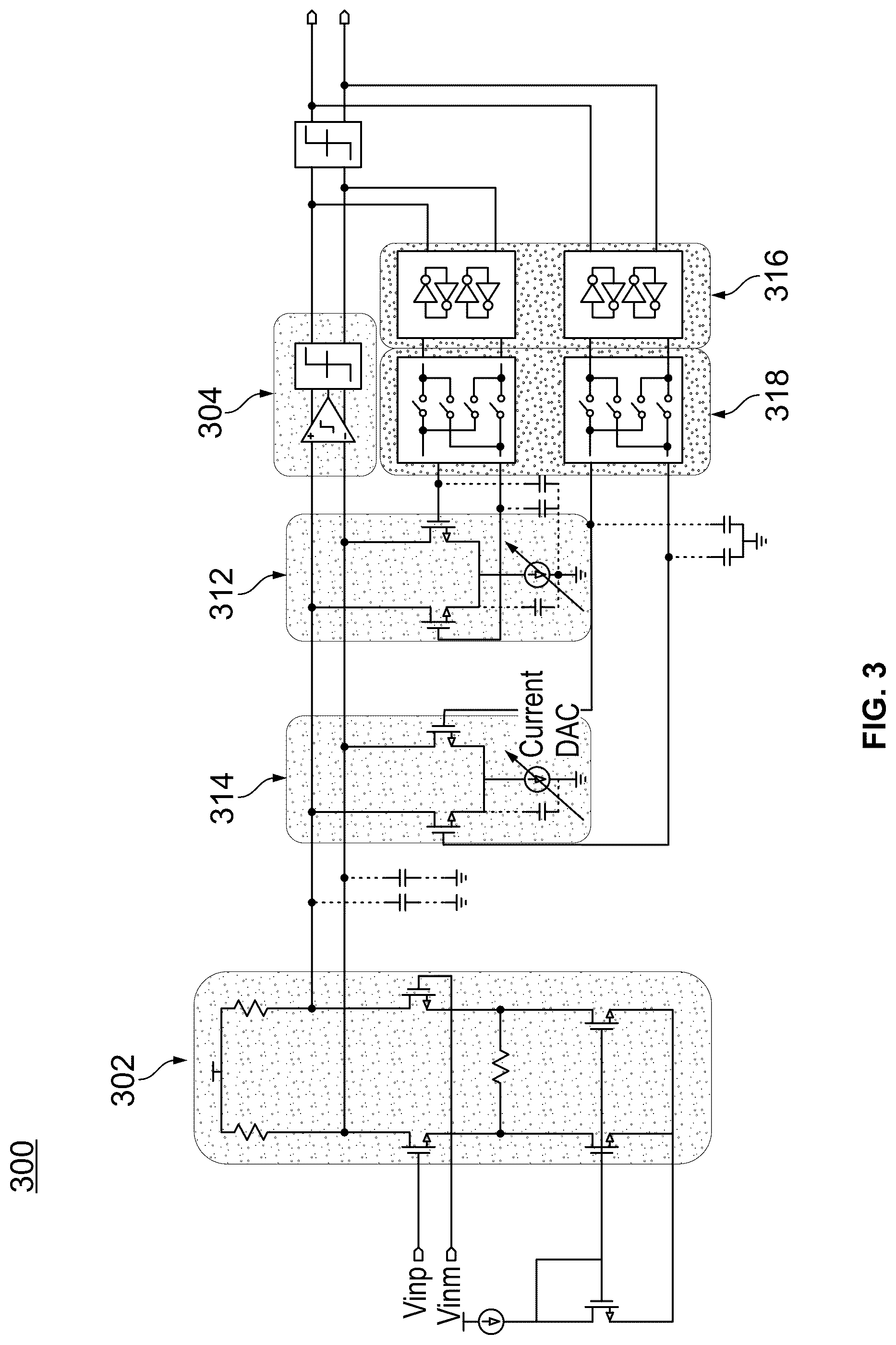 Patent US12309004 Figure 3 – Decision feedback equalization tap network