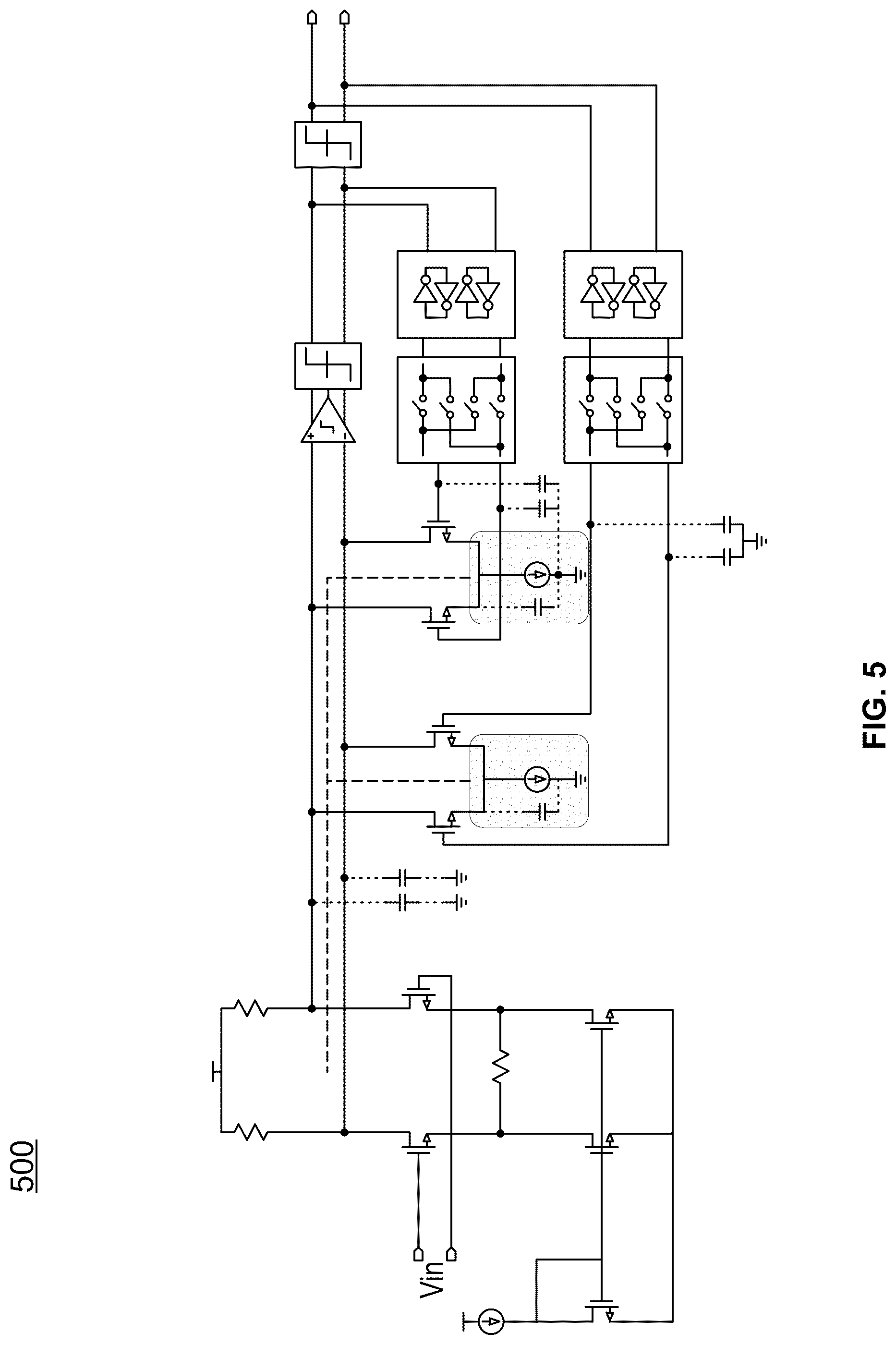 Patent US12309004 Figure 5 – Decision feedback equalization tap network