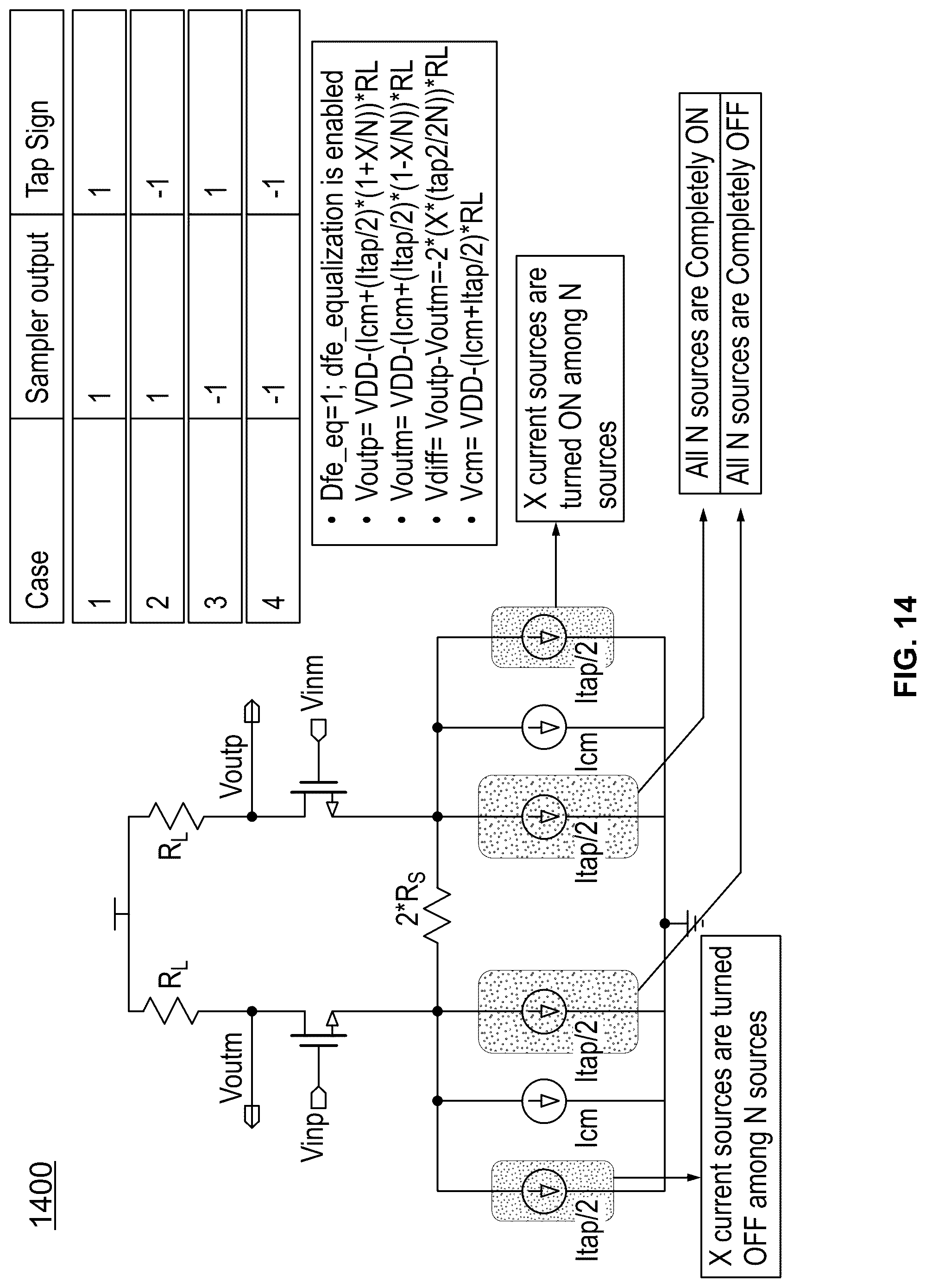 Patent US12309004 Figure 14 – Decision feedback equalization tap network