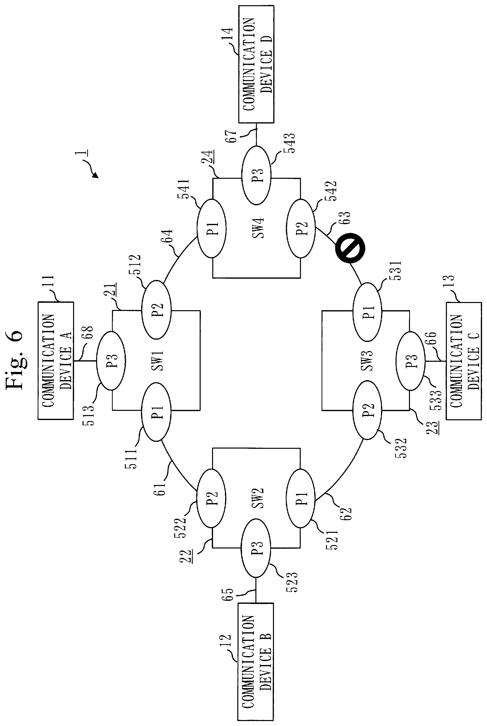 Patent US12309021 Figure 5 – Relay device, relay system, relay method and computer-readable recording medium that reduce a traffic load on a communication device