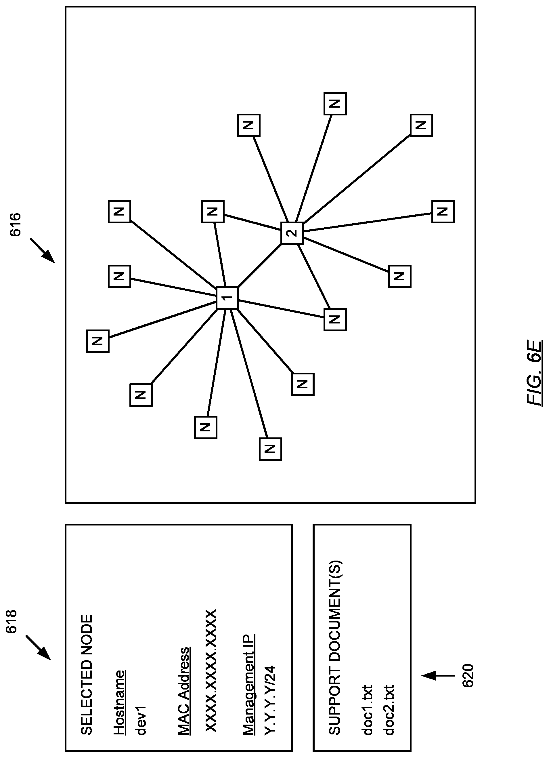 Patent US12309035 Figure 10 – Analyses and topology visualizations of network devices and networks