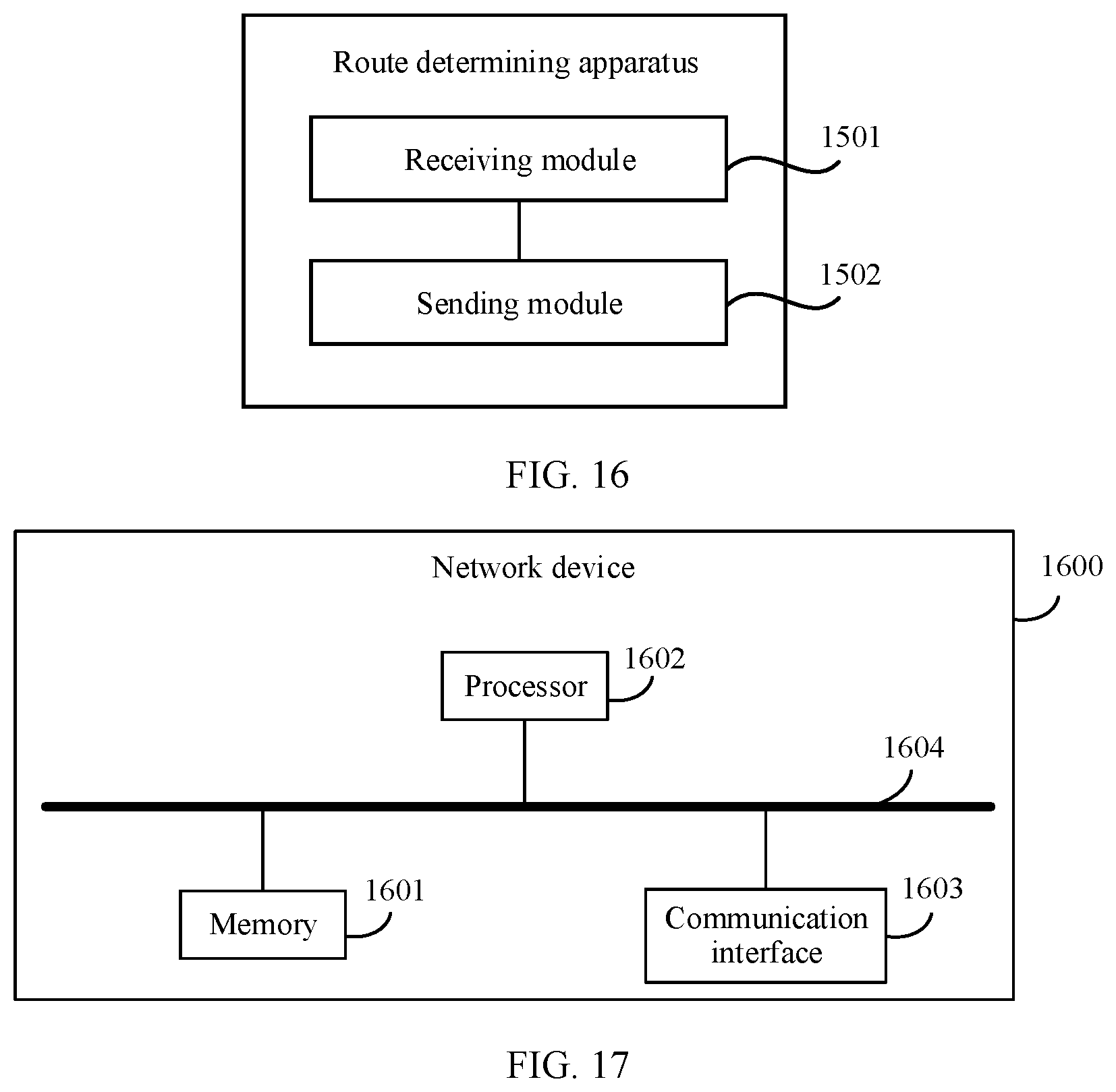 Patent US12309055 Figure 18 – Route determining method and apparatus and network device