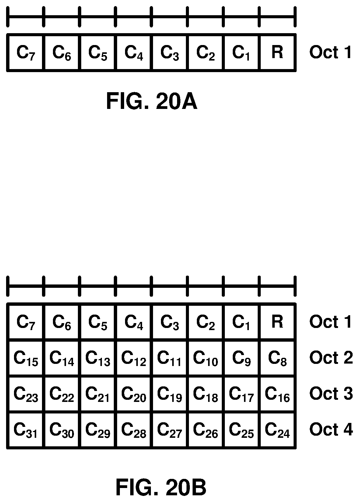 Patent US12309081 Figure 20 – Switching schemes for repetitions of transport blocks