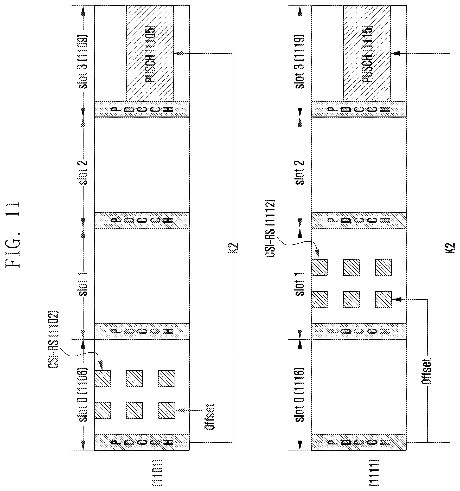 Patent US12309096 Figure 11 – Method and device for transmitting and receiving reference signal in wireless communication system