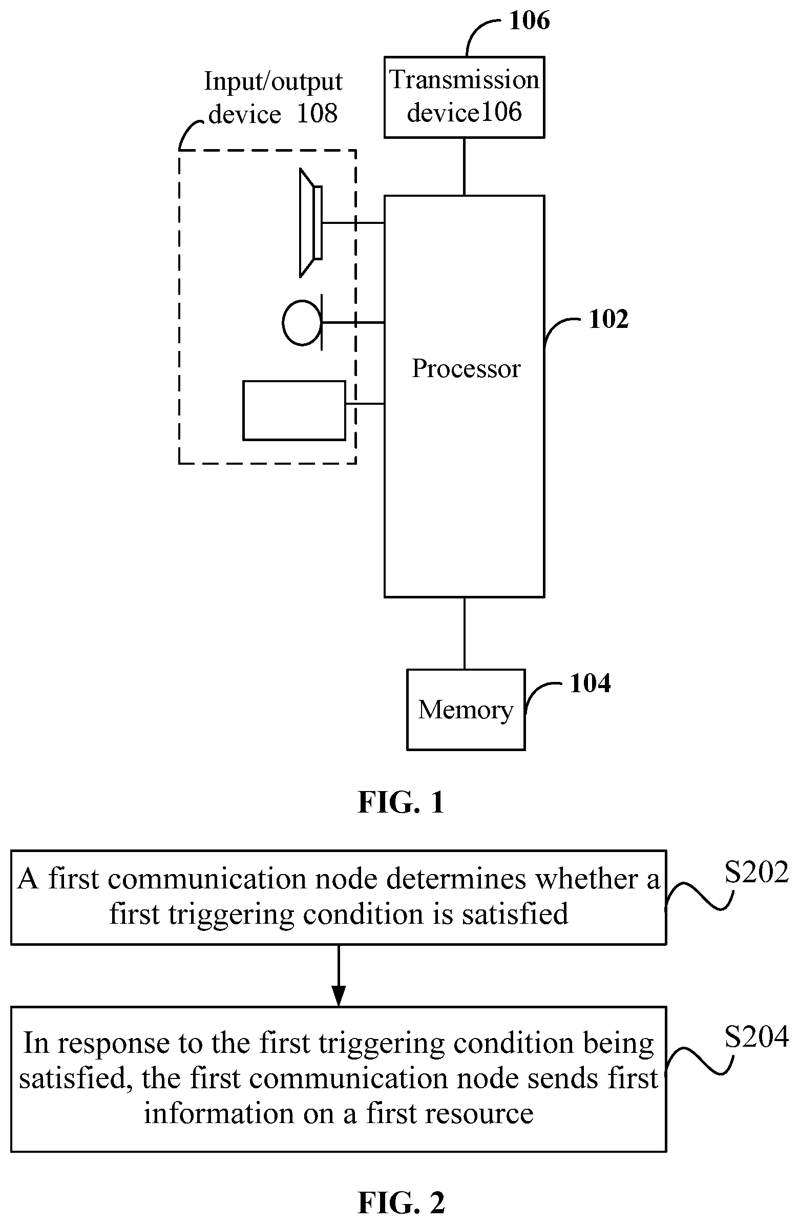 Patent US12309102 Figure 1 – Information sending method and apparatus, storage medium, and electronic apparatus