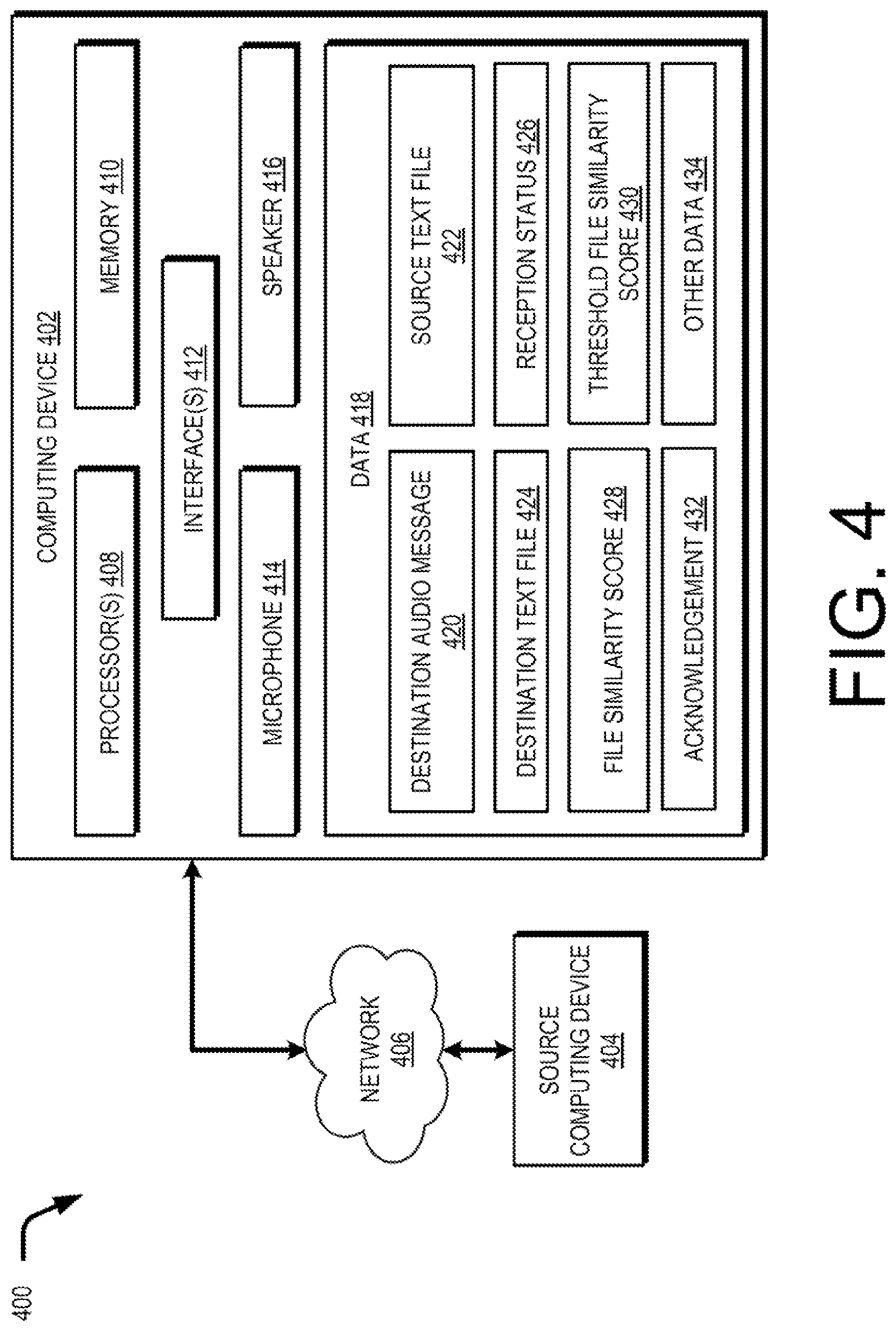 Patent US12309110 Figure 4 – Acknowledgement based audio communications
