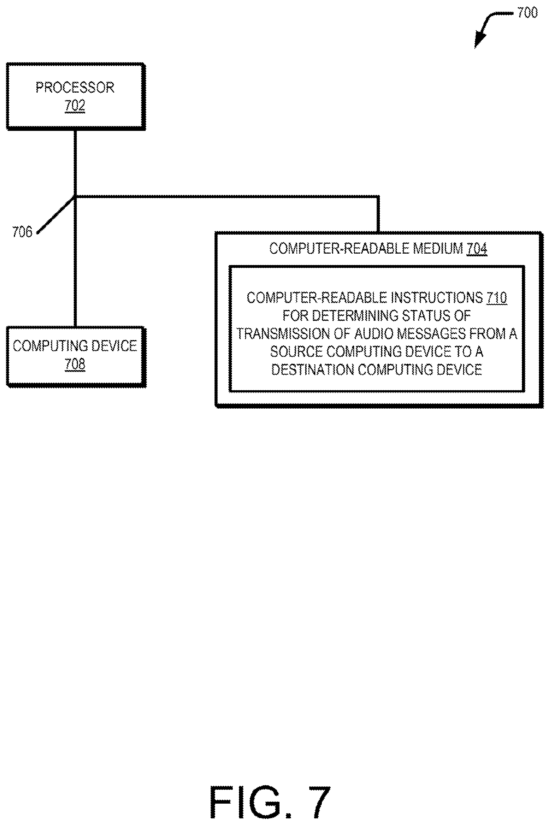 Patent US12309110 Figure 7 – Acknowledgement based audio communications