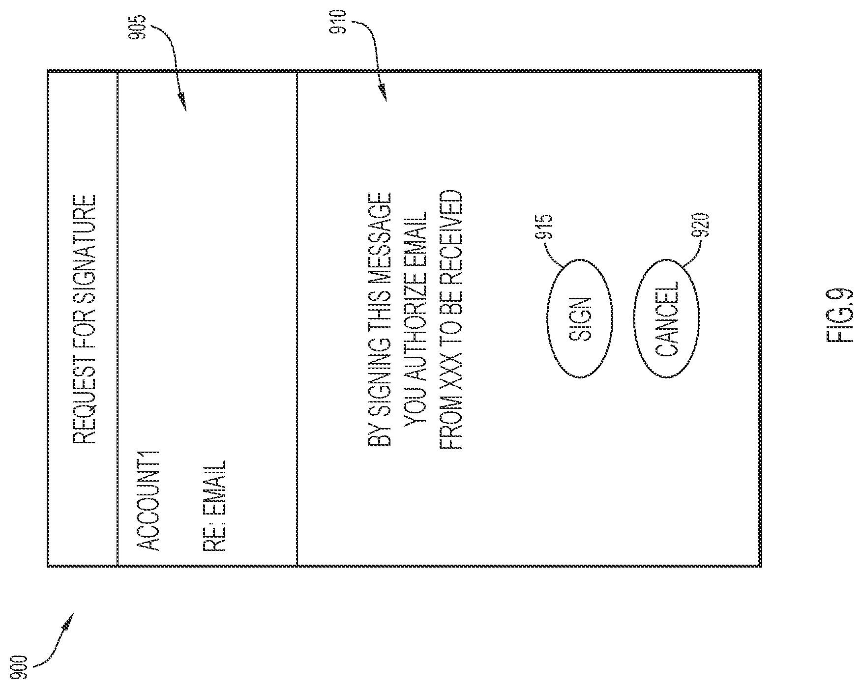 Patent US12309111 Figure 9 – Controlling communications based on control policies with blockchain associated rules and blockchain authorization