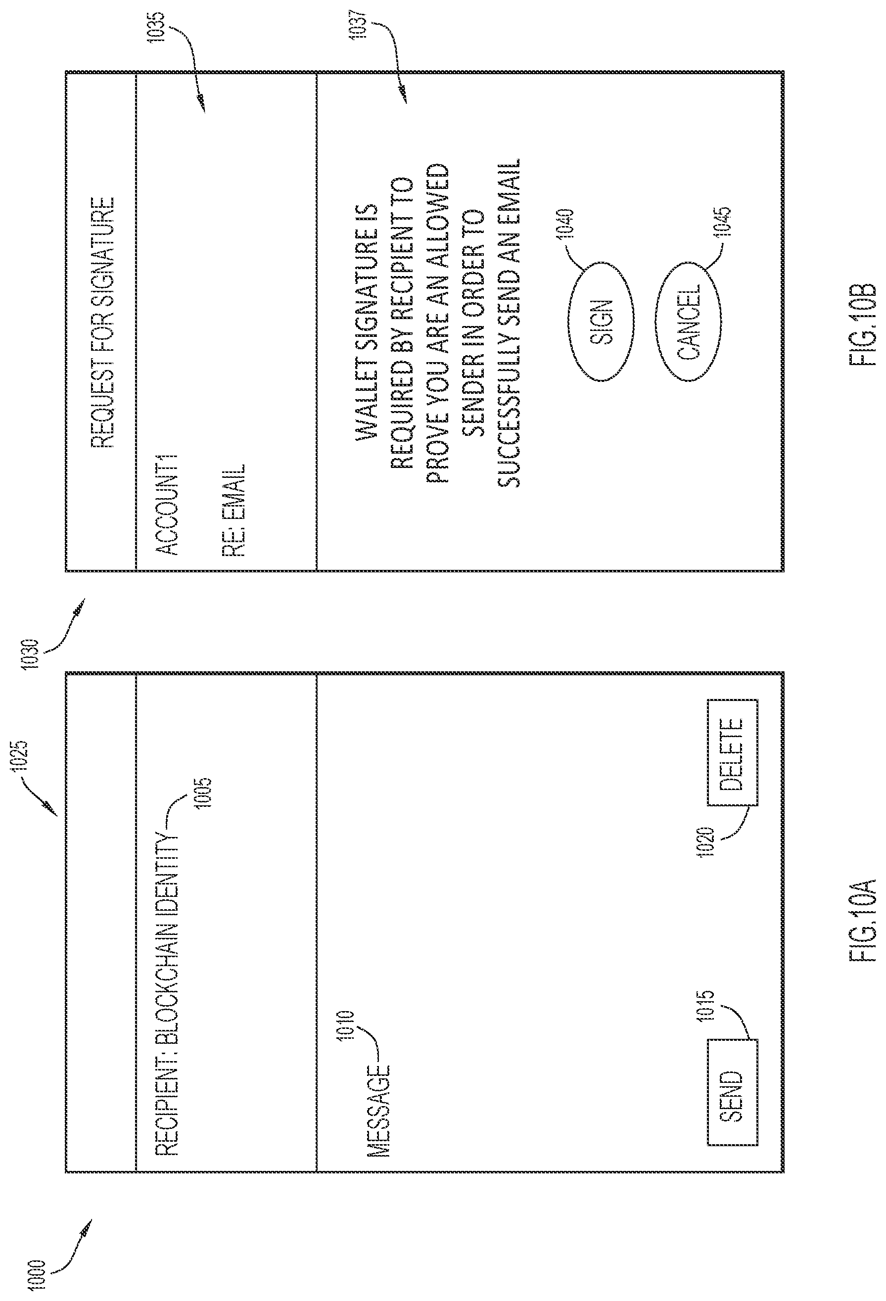 Patent US12309111 Figure 10 – Controlling communications based on control policies with blockchain associated rules and blockchain authorization