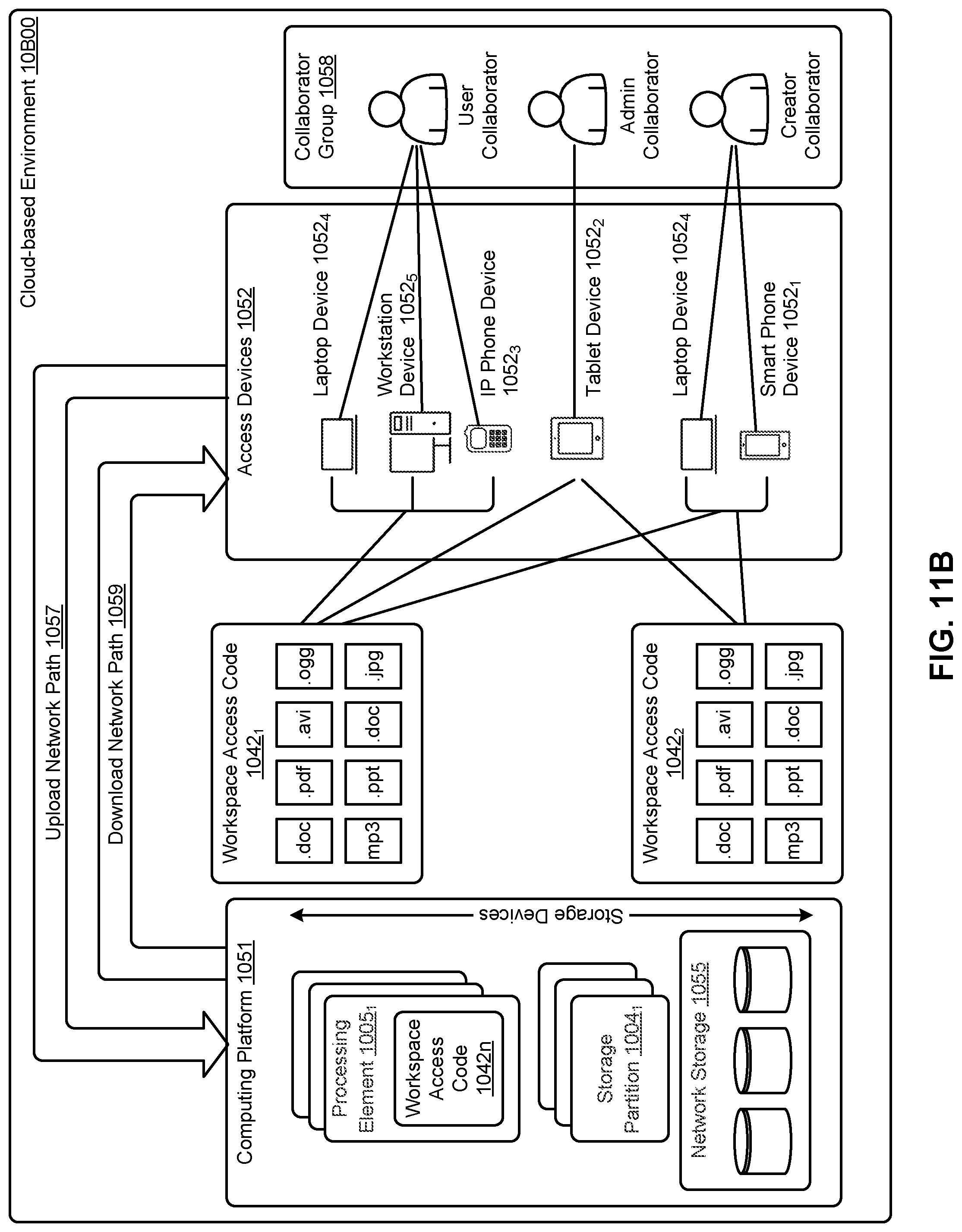 Patent US12309124 Figure 12 – Predicting user-file interactions
