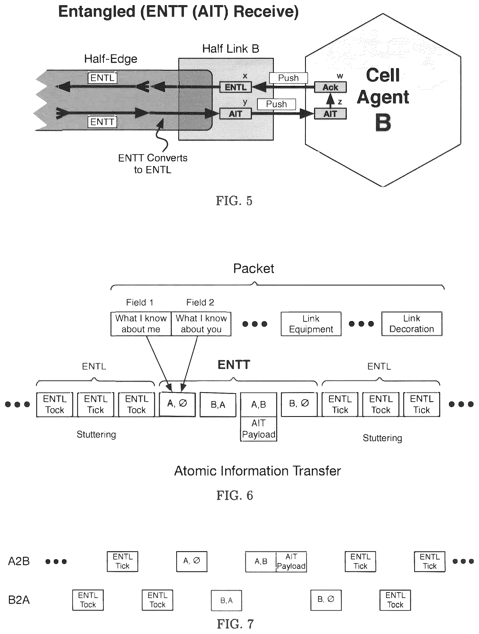 Patent US12309125 Figure 3 – Classical implementation of quantum entanglement in datacenter network design