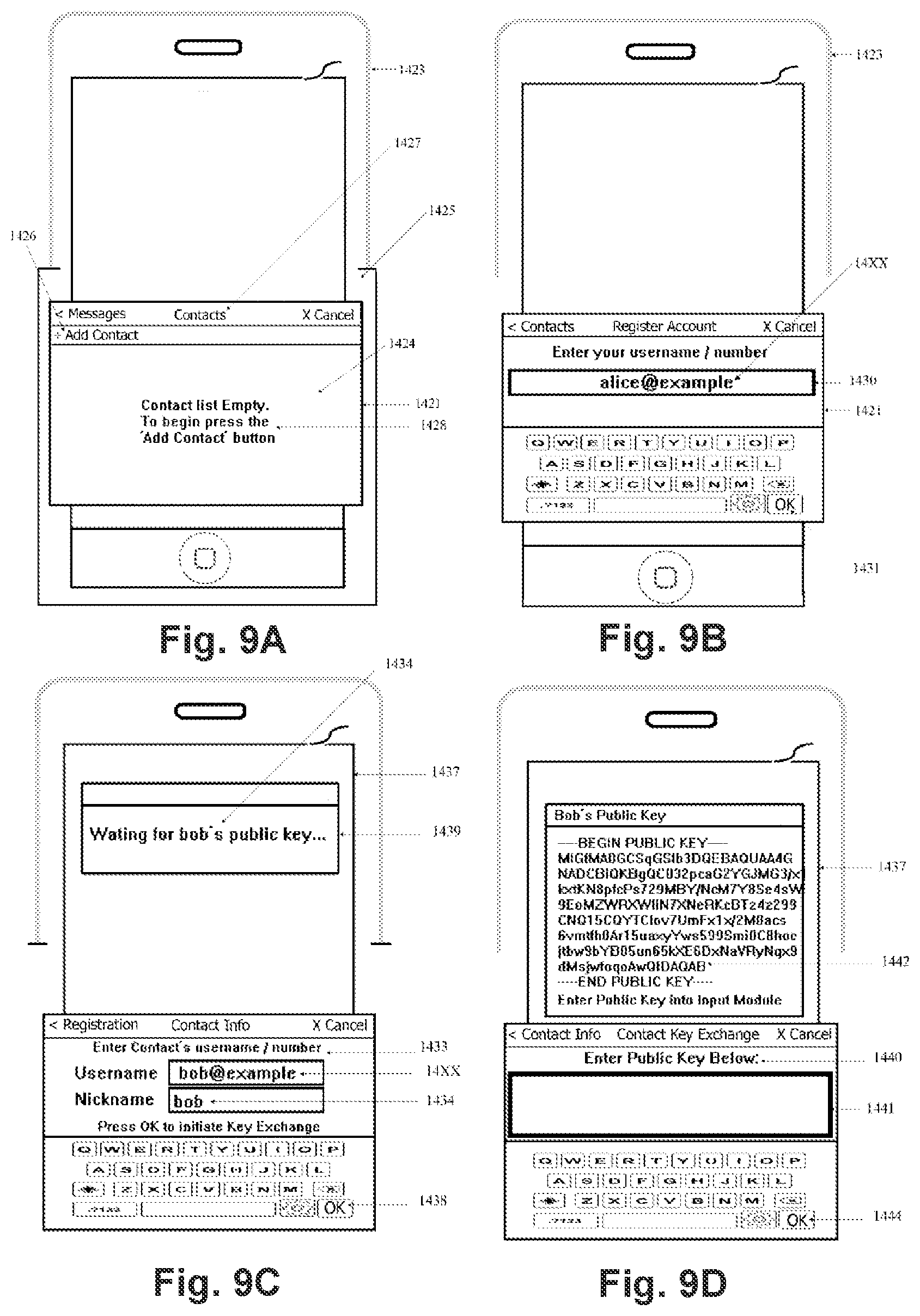 Patent US12309128 Figure 9 – Auxiliary device for an electronic communication device
