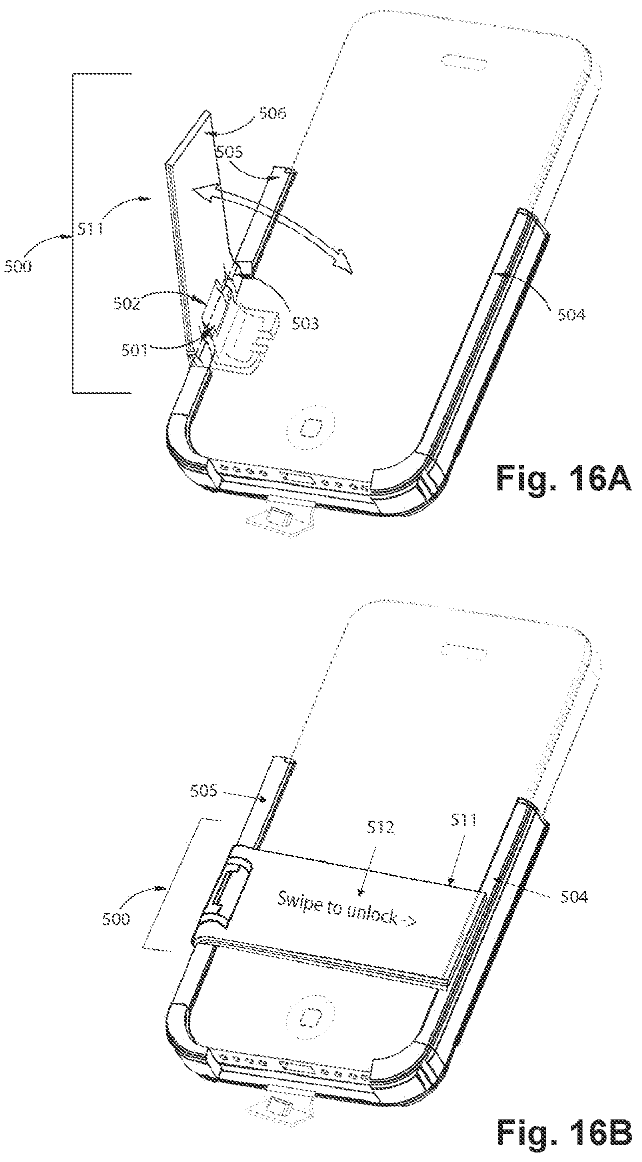 Patent US12309128 Figure 16 – Auxiliary device for an electronic communication device